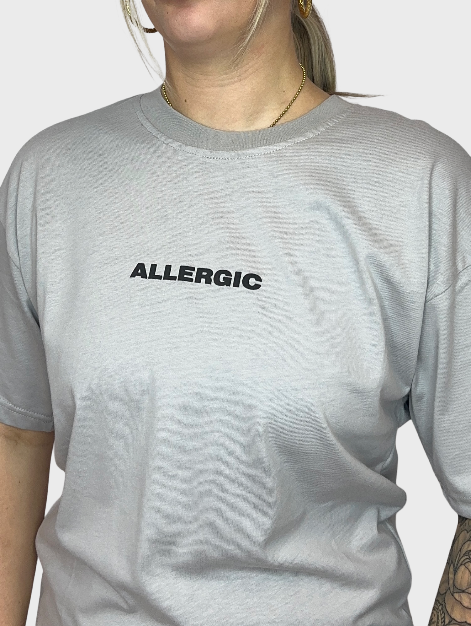 I am Allergic T-Shirt - Grijs