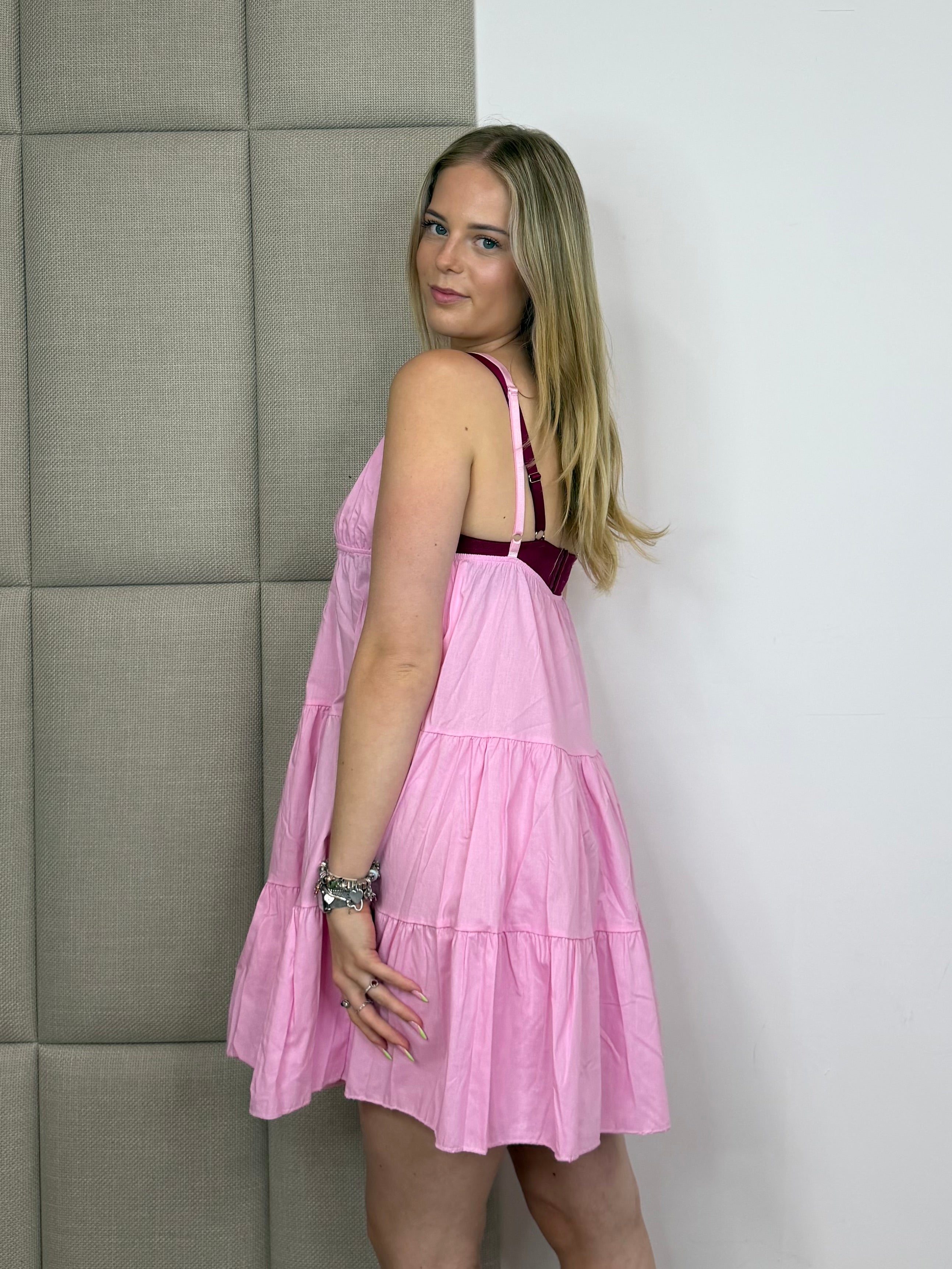 Chantal Dress - Roze