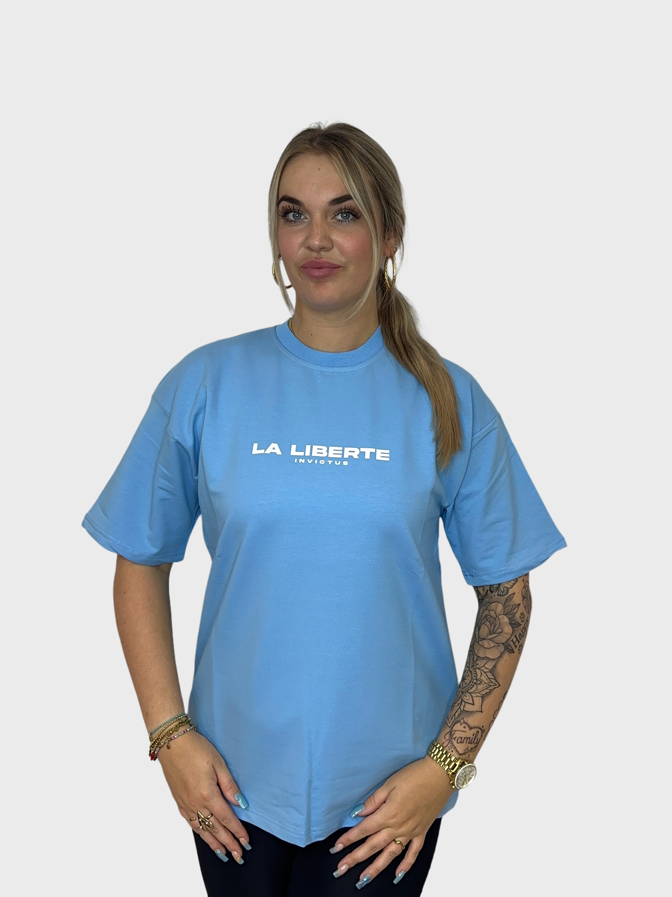 Liberte T-Shirt - Baby Blauw