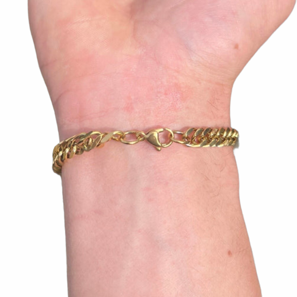 Nutro Chain Bracelet - Goud - Flexxfashion Flexxfashion Nutro Chain Bracelet - Goud