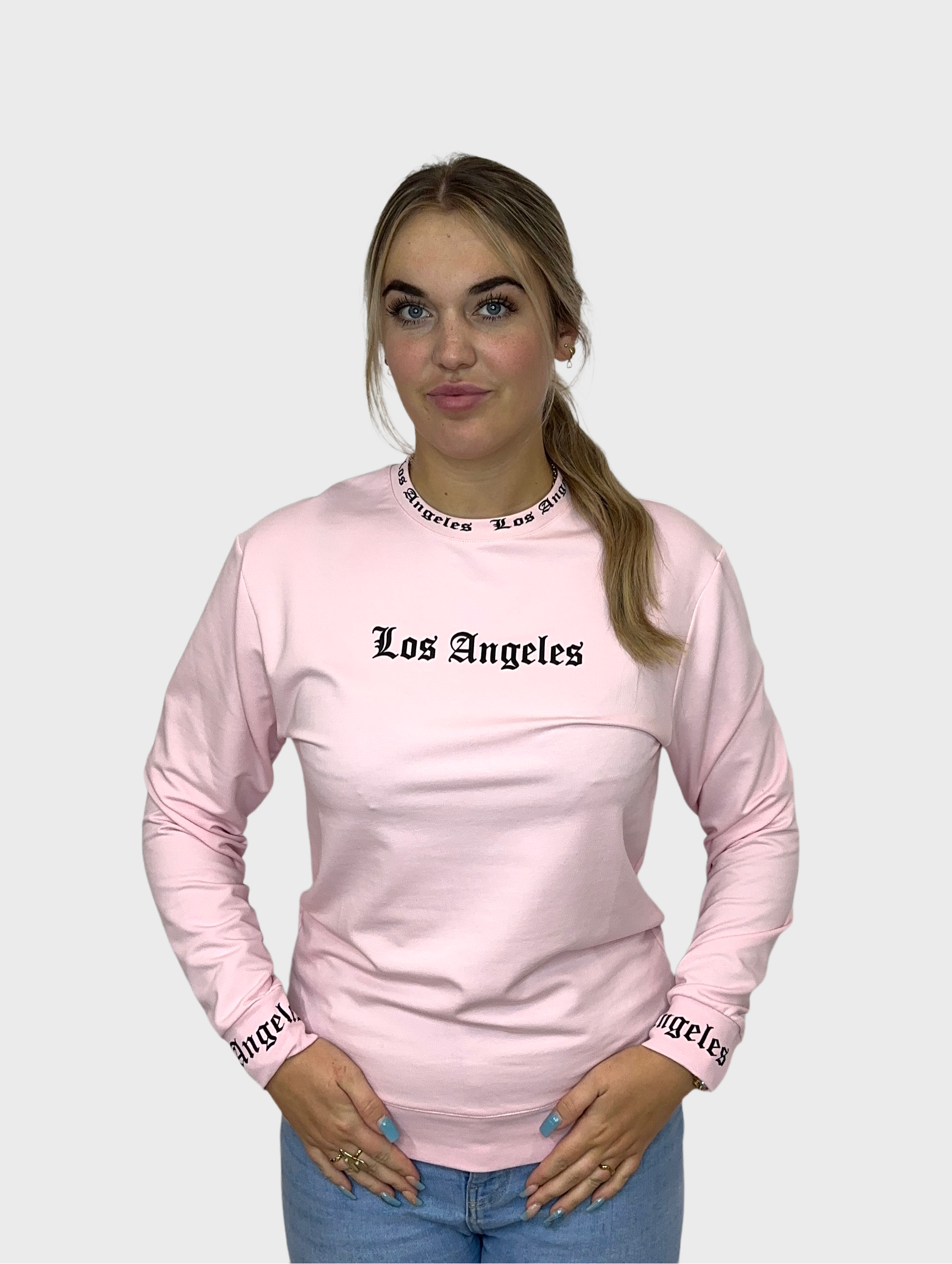 Los Angeles Sweater - Roze