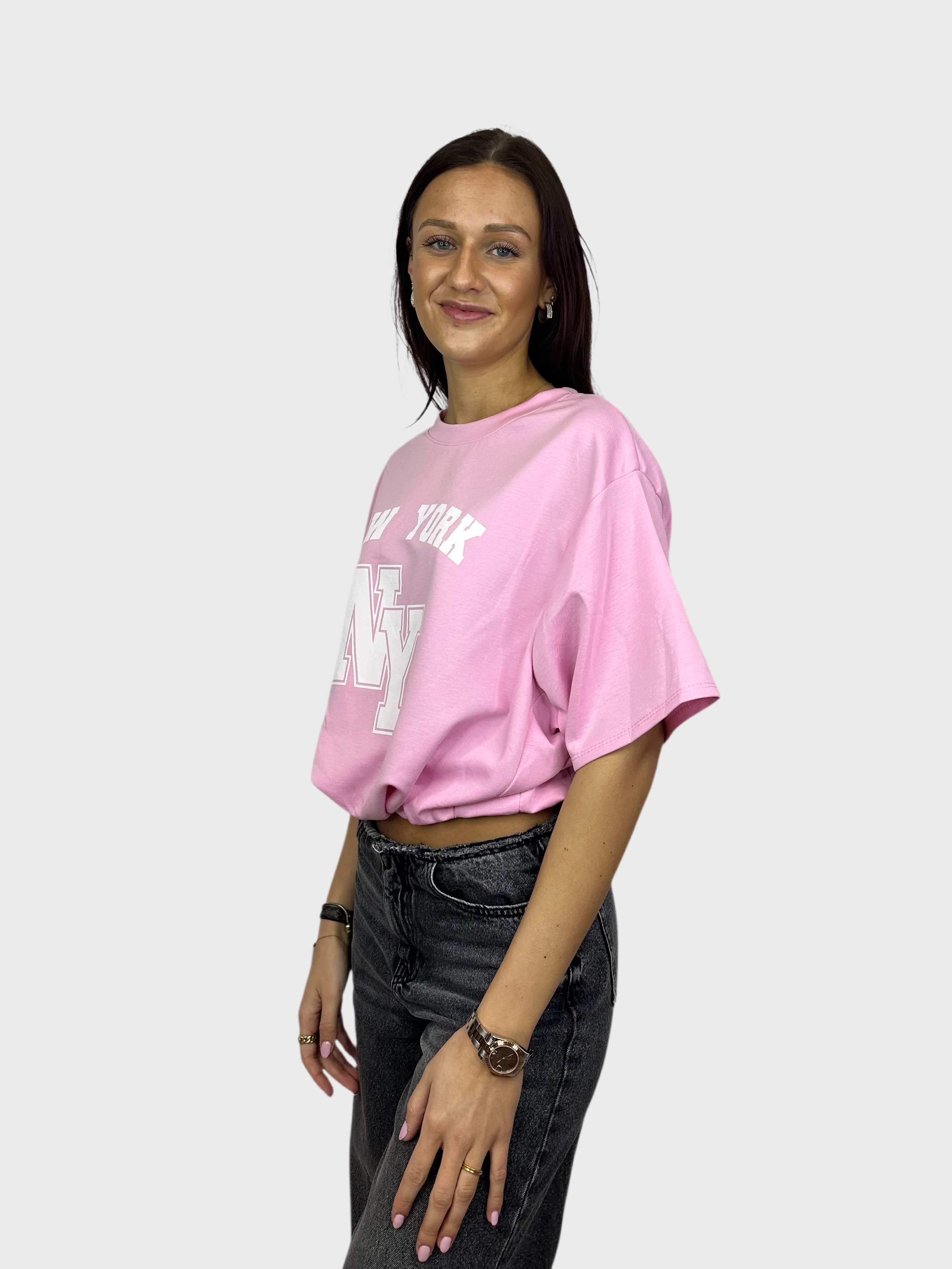 New York Top - Roze