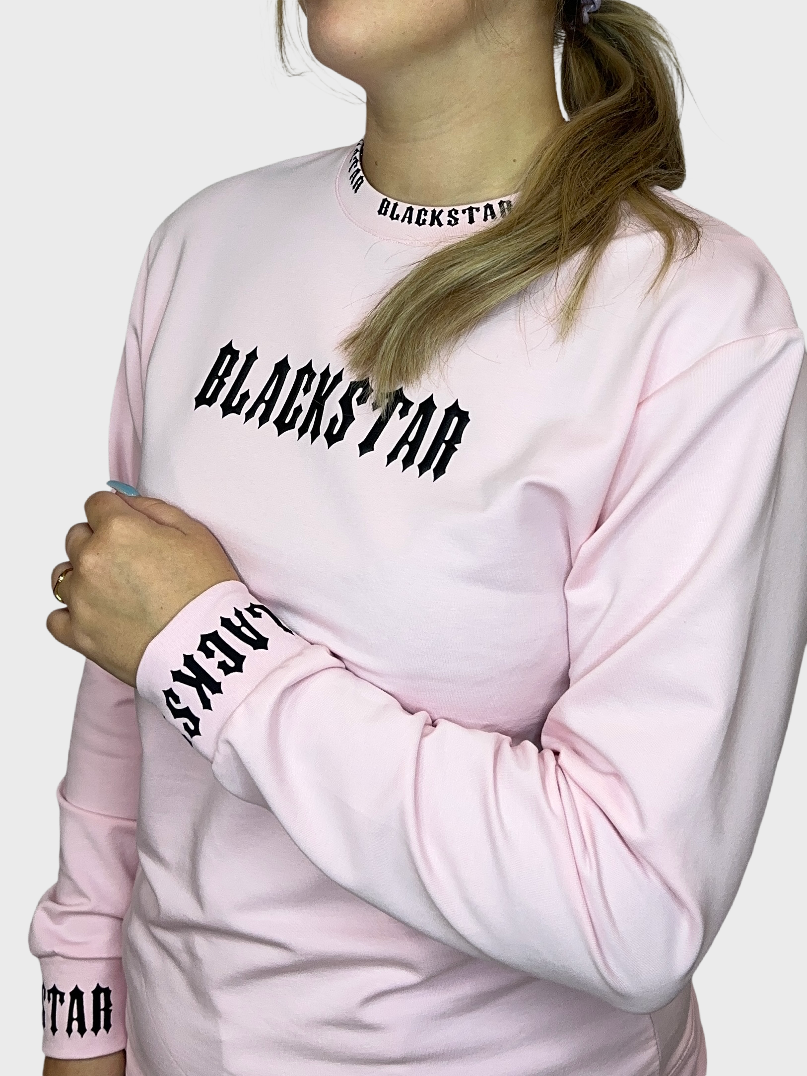 Blackstar Sweater - Roze