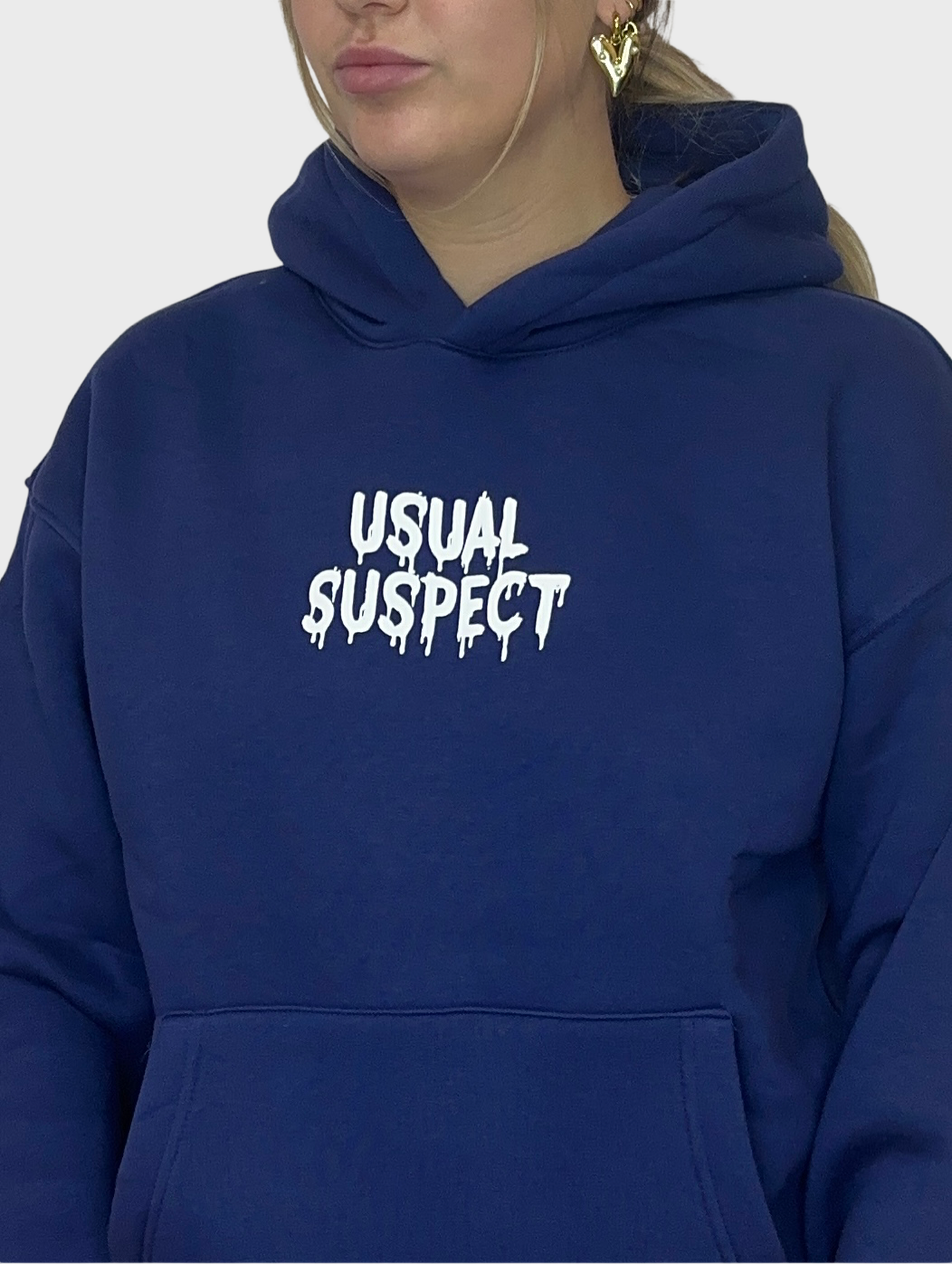 Usual Suspect Hoodie - Navy