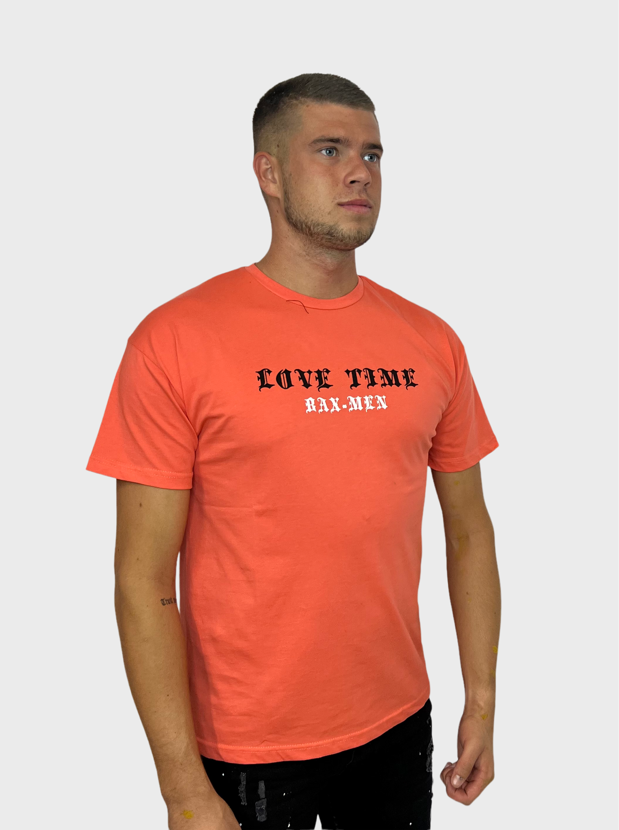 Love Time T-Shirt - Oranje