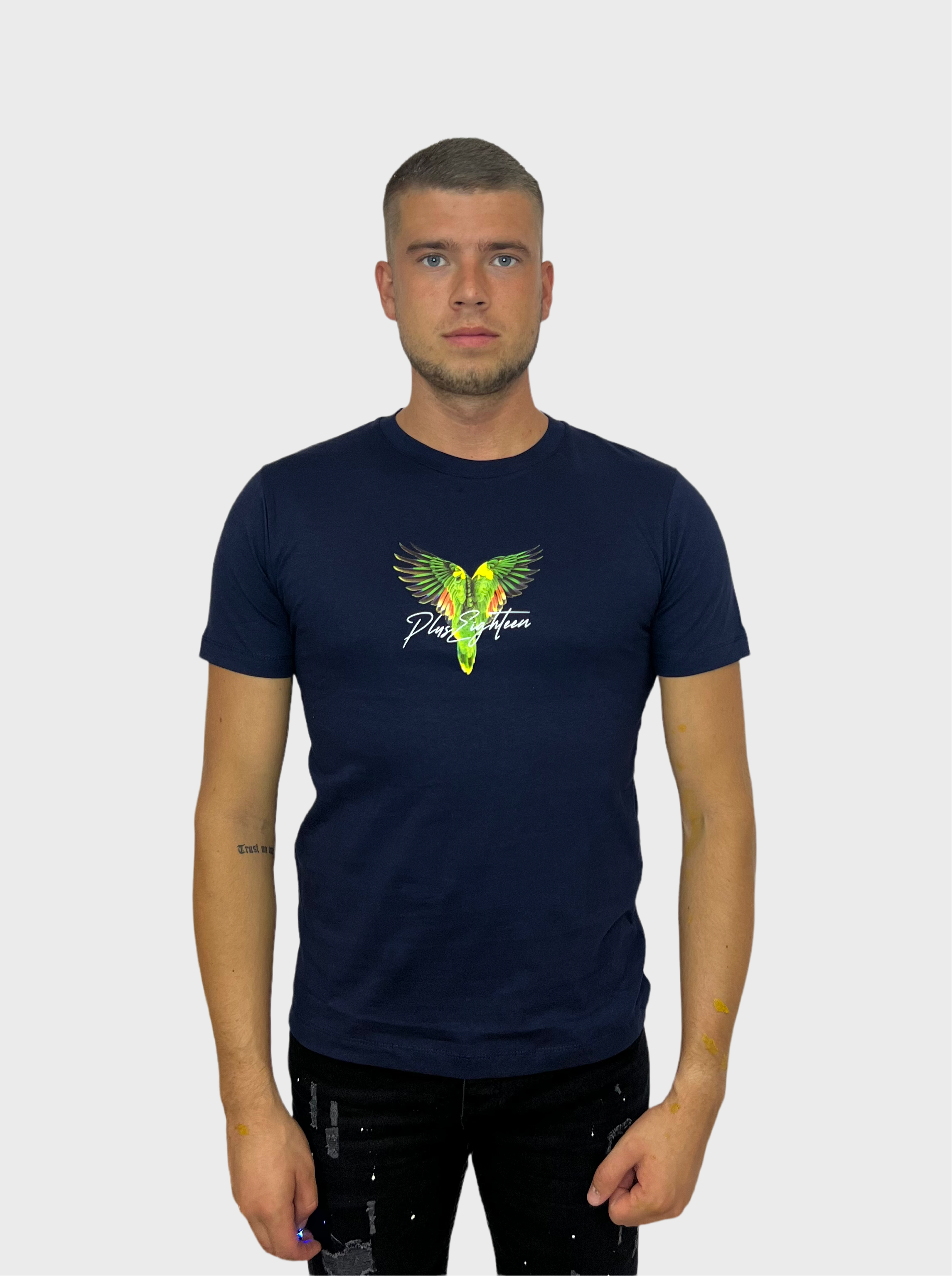 Wings T-Shirt - Navy