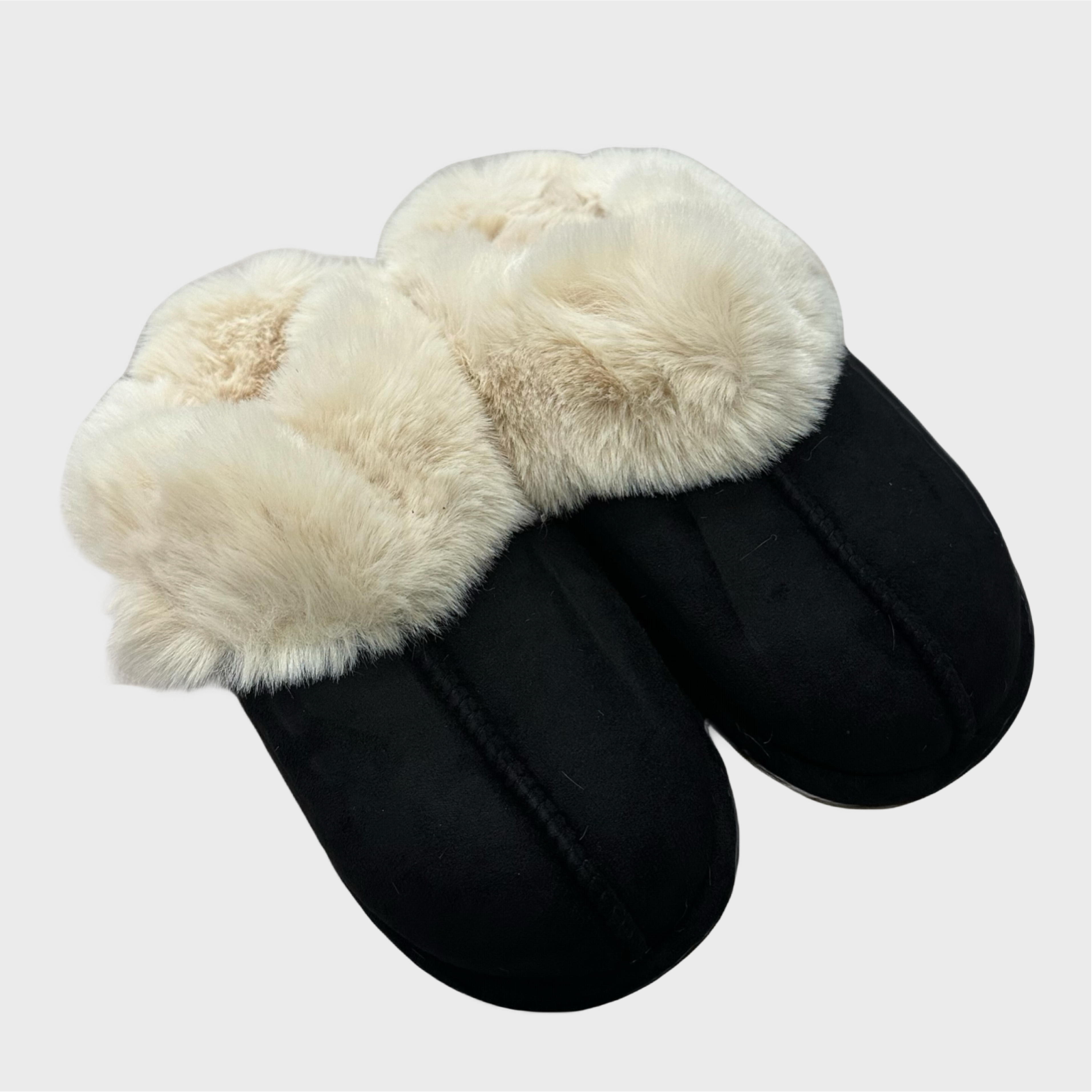 Basic Pantoffels - Zwart (36 t/m 41)