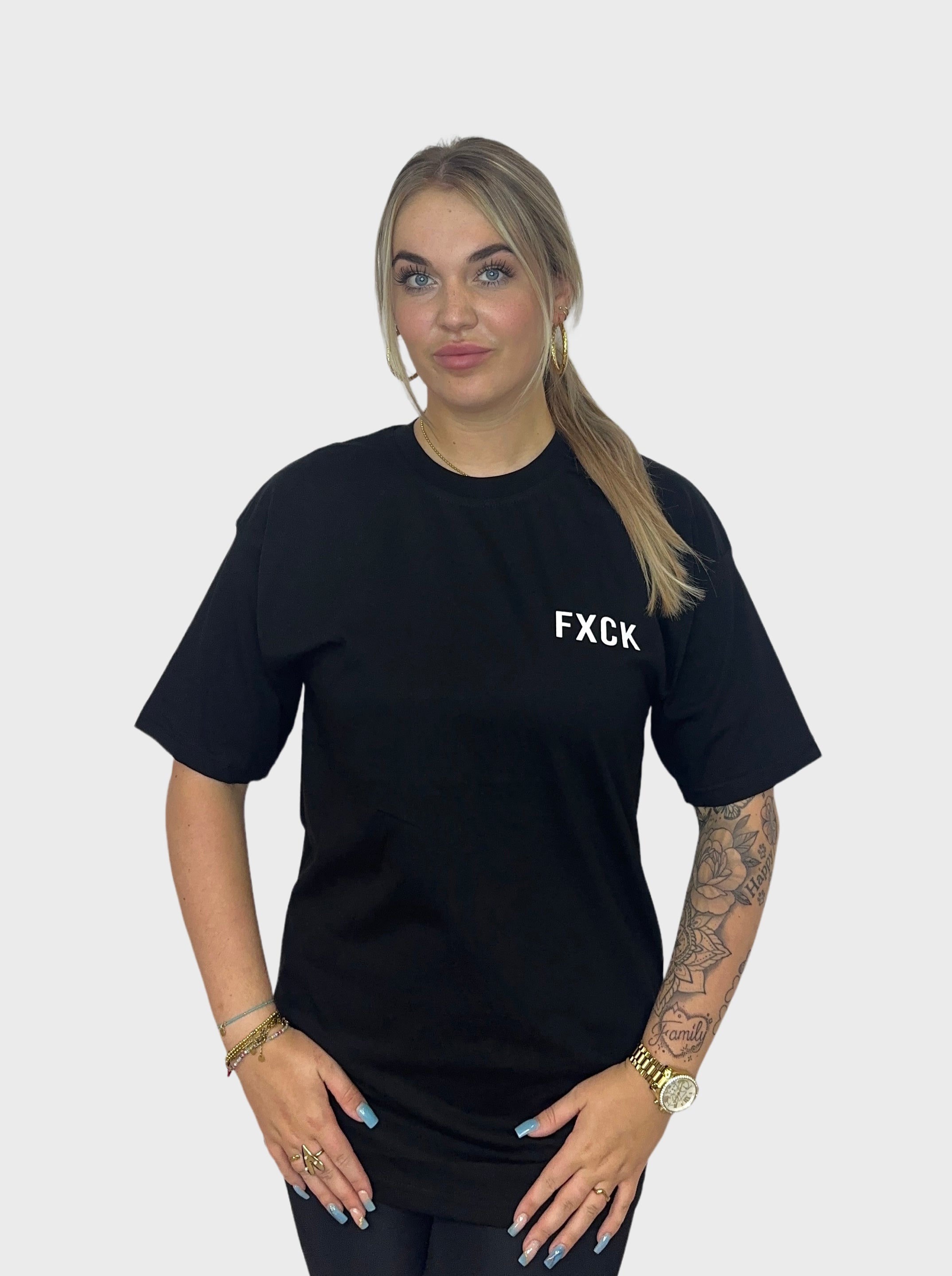 Fxck T-Shirt - Zwart