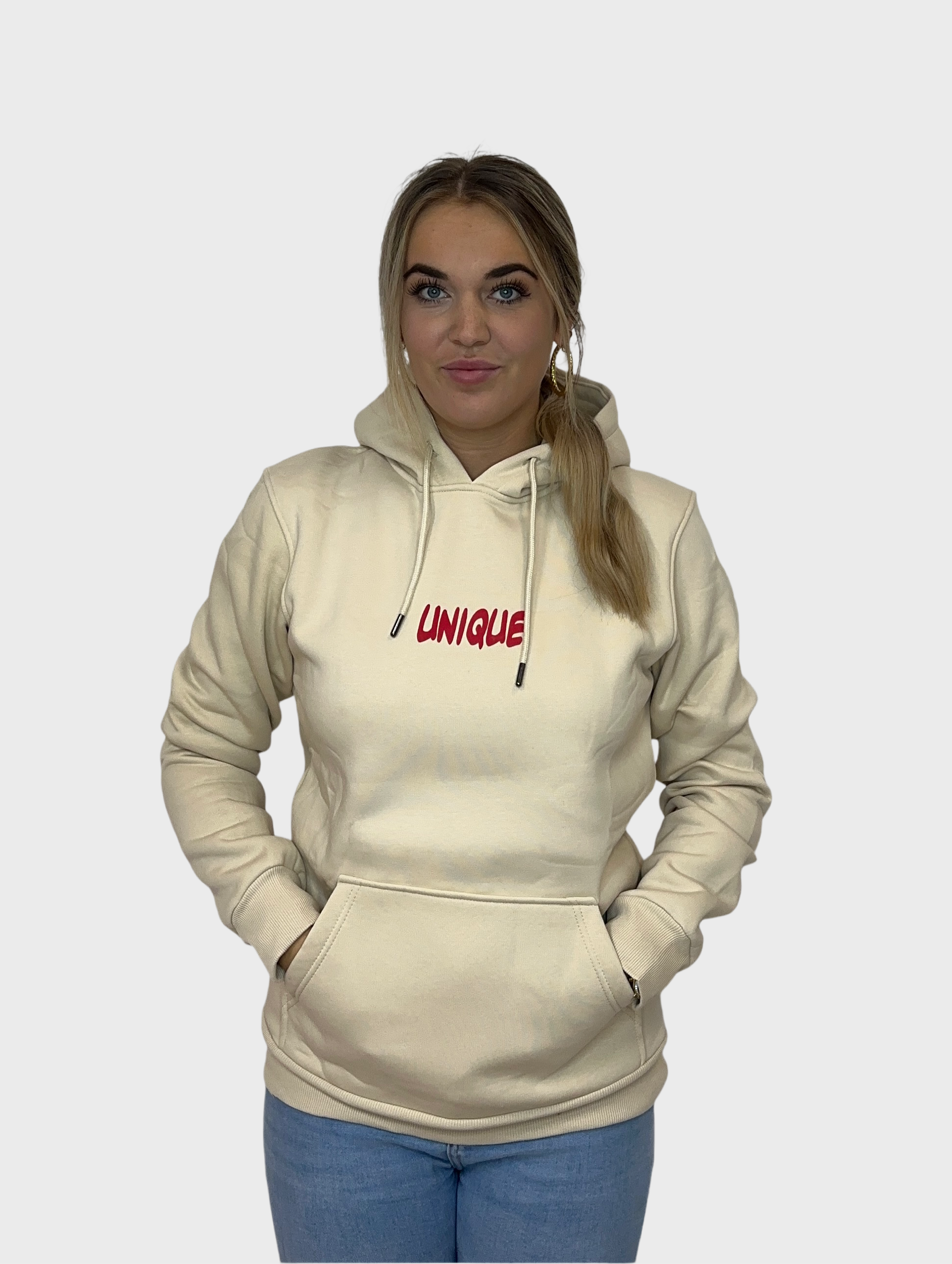 Unique Hoodie - Beige