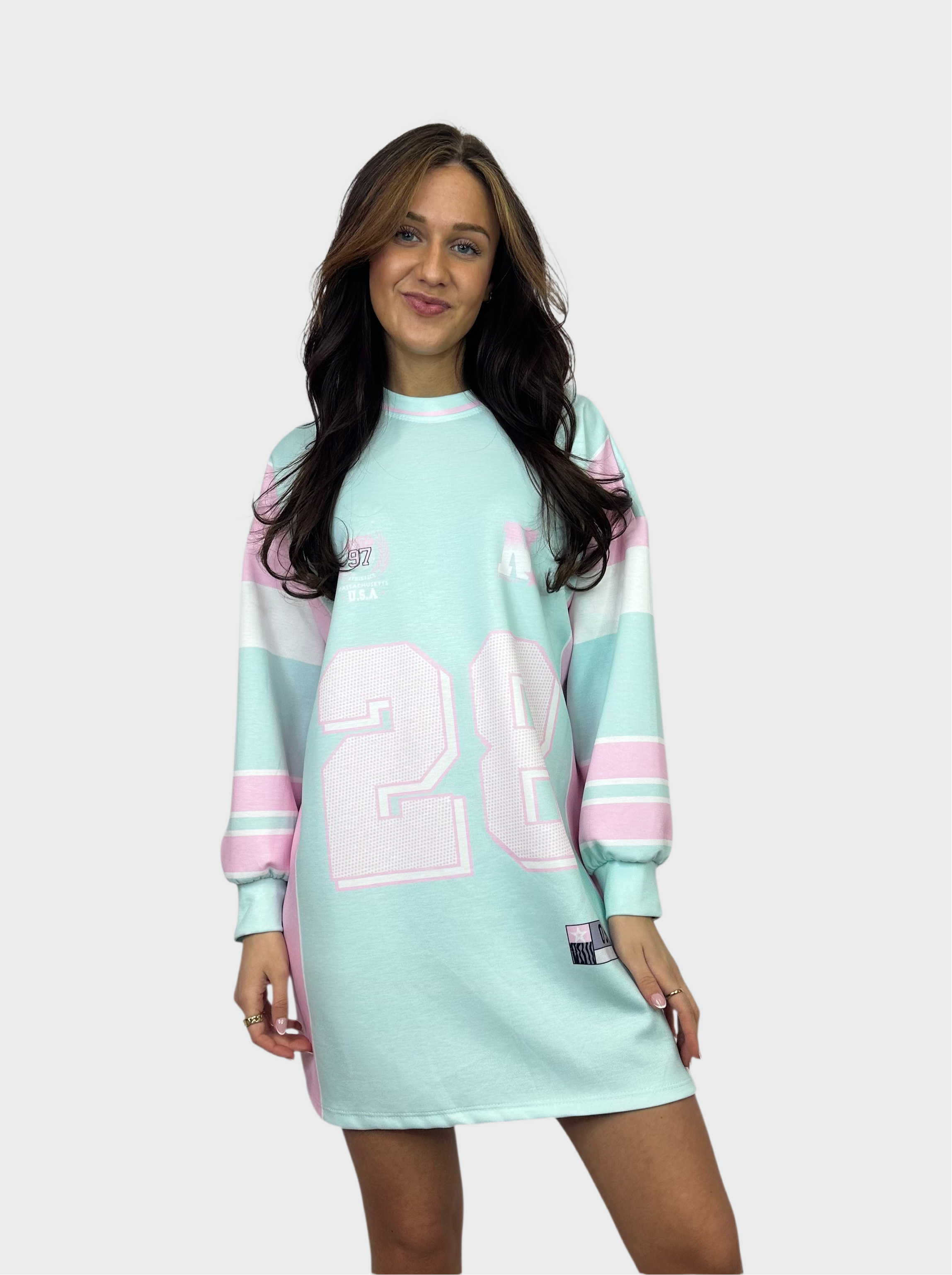 28 T-Shirt Dress - Mint