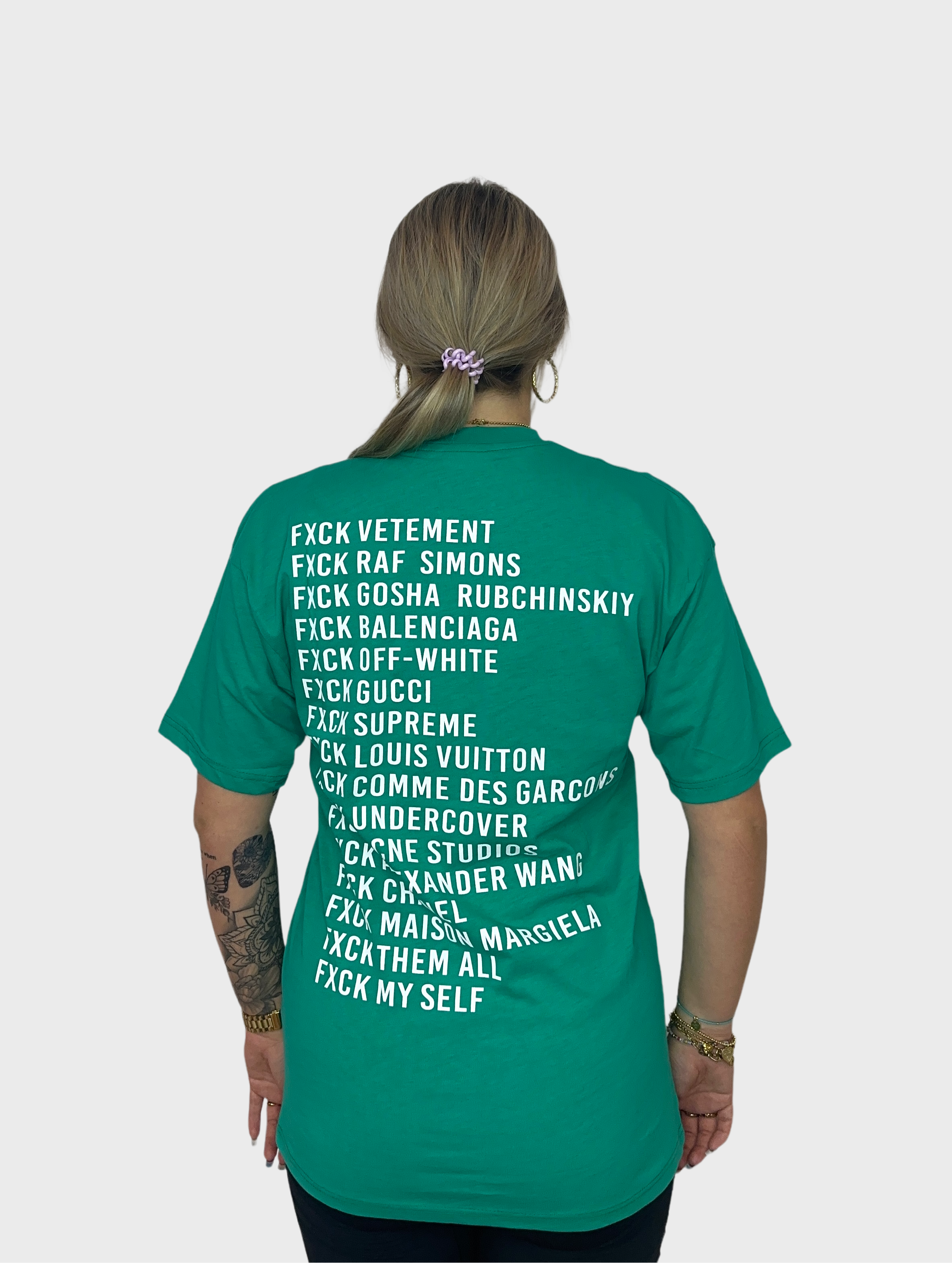 Fxck T-Shirt - Groen