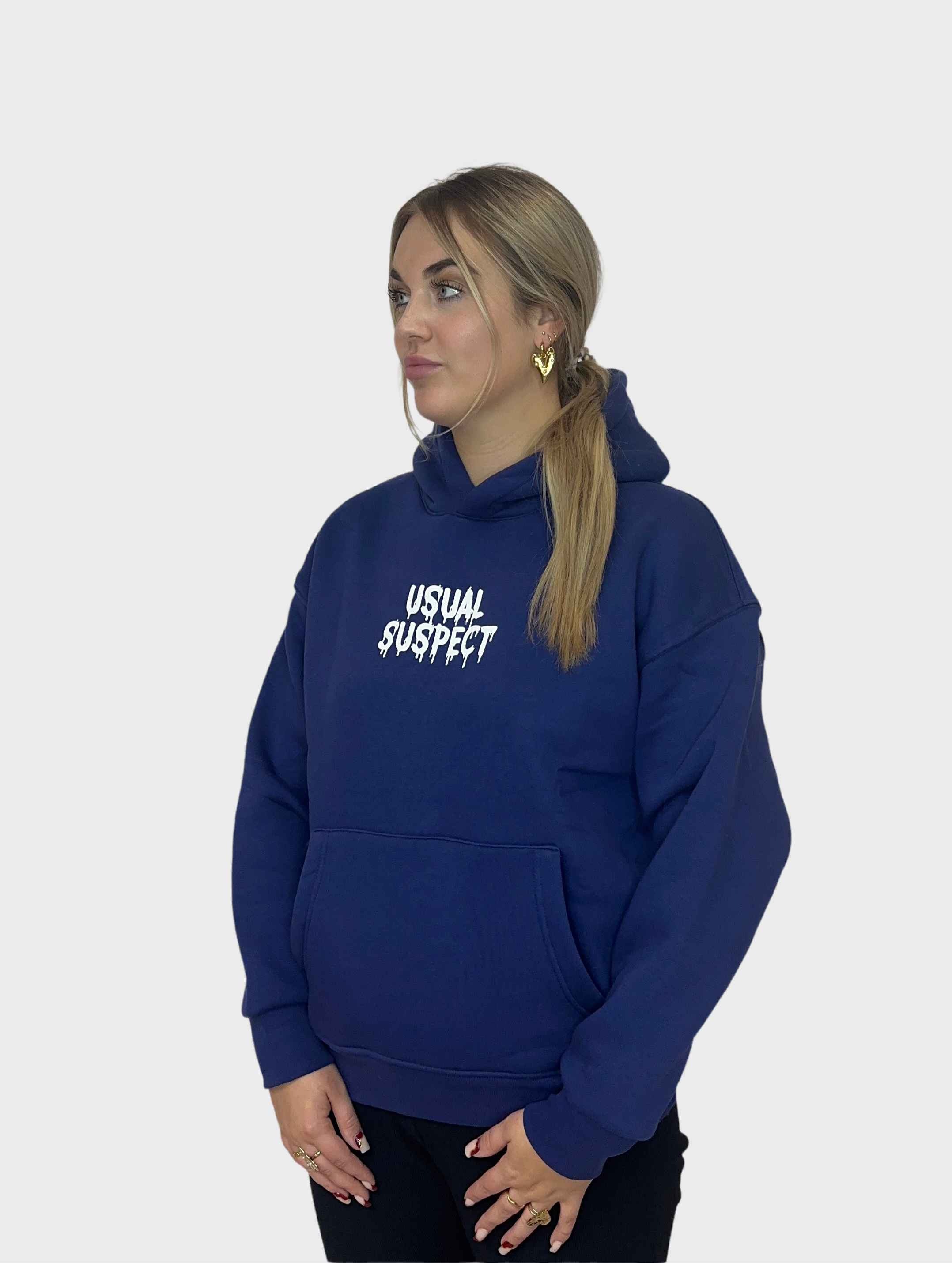 Usual Suspect Hoodie - Navy