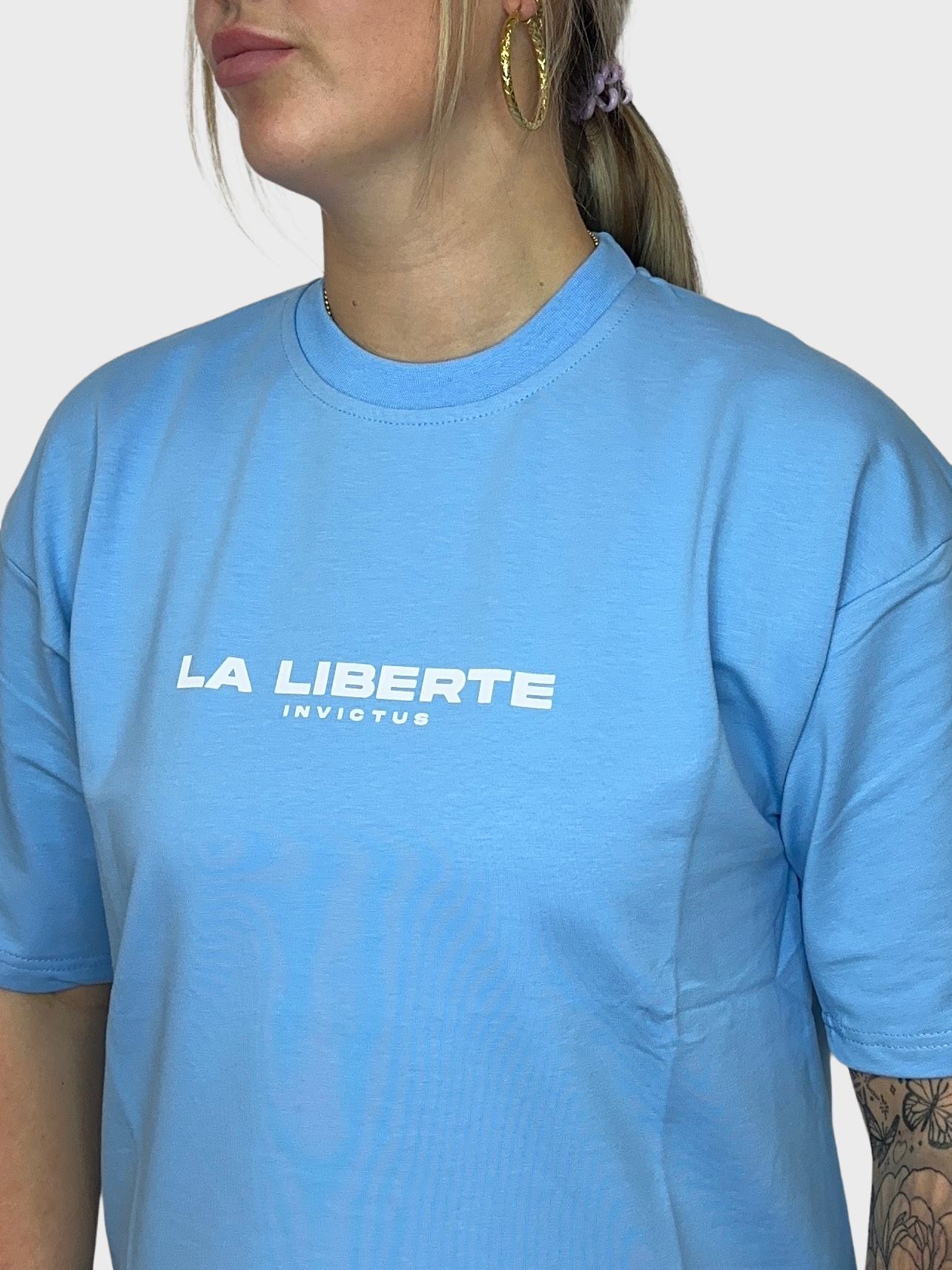 Liberte T-Shirt - Baby Blauw