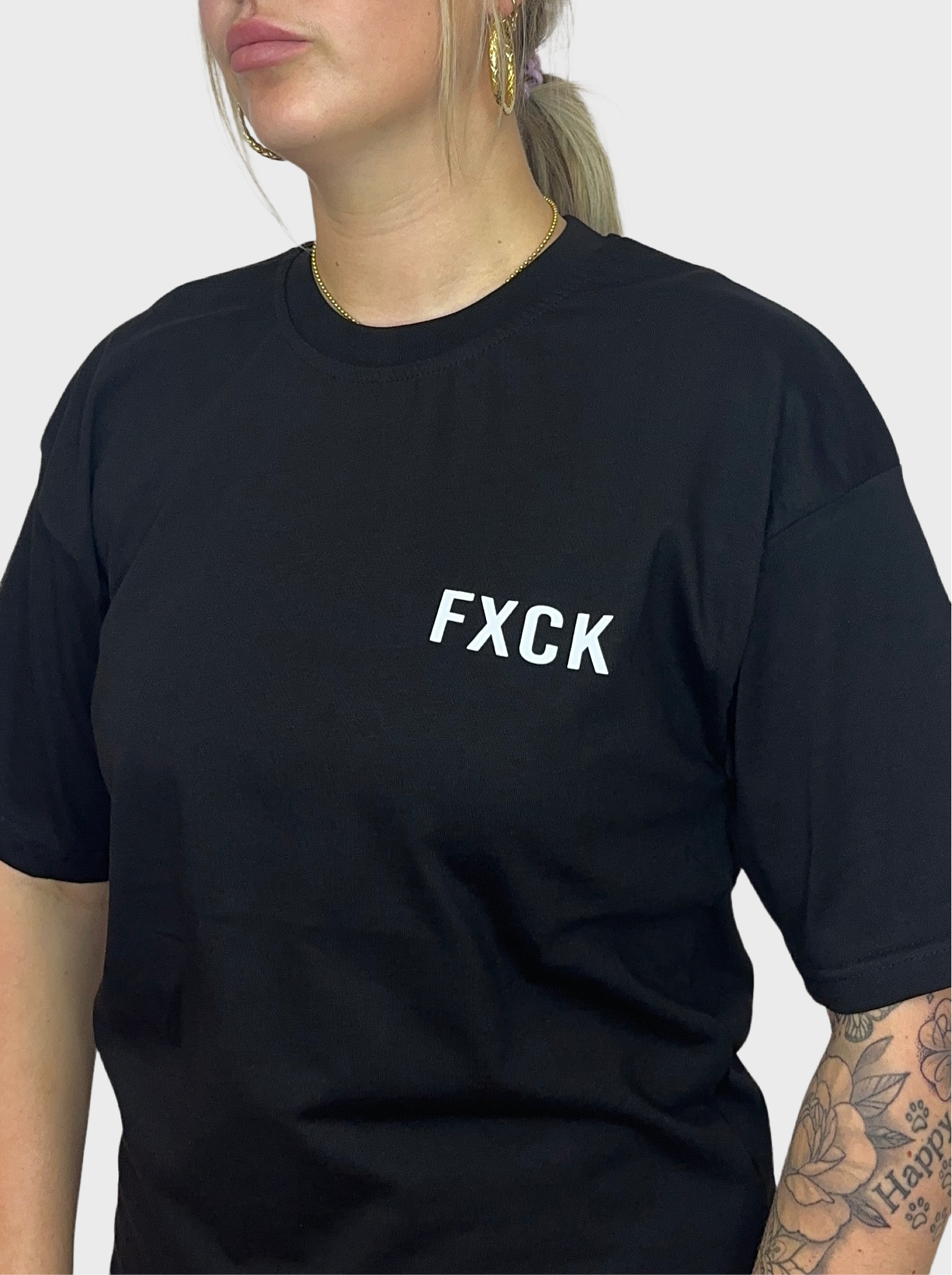 Fxck T-Shirt - Zwart