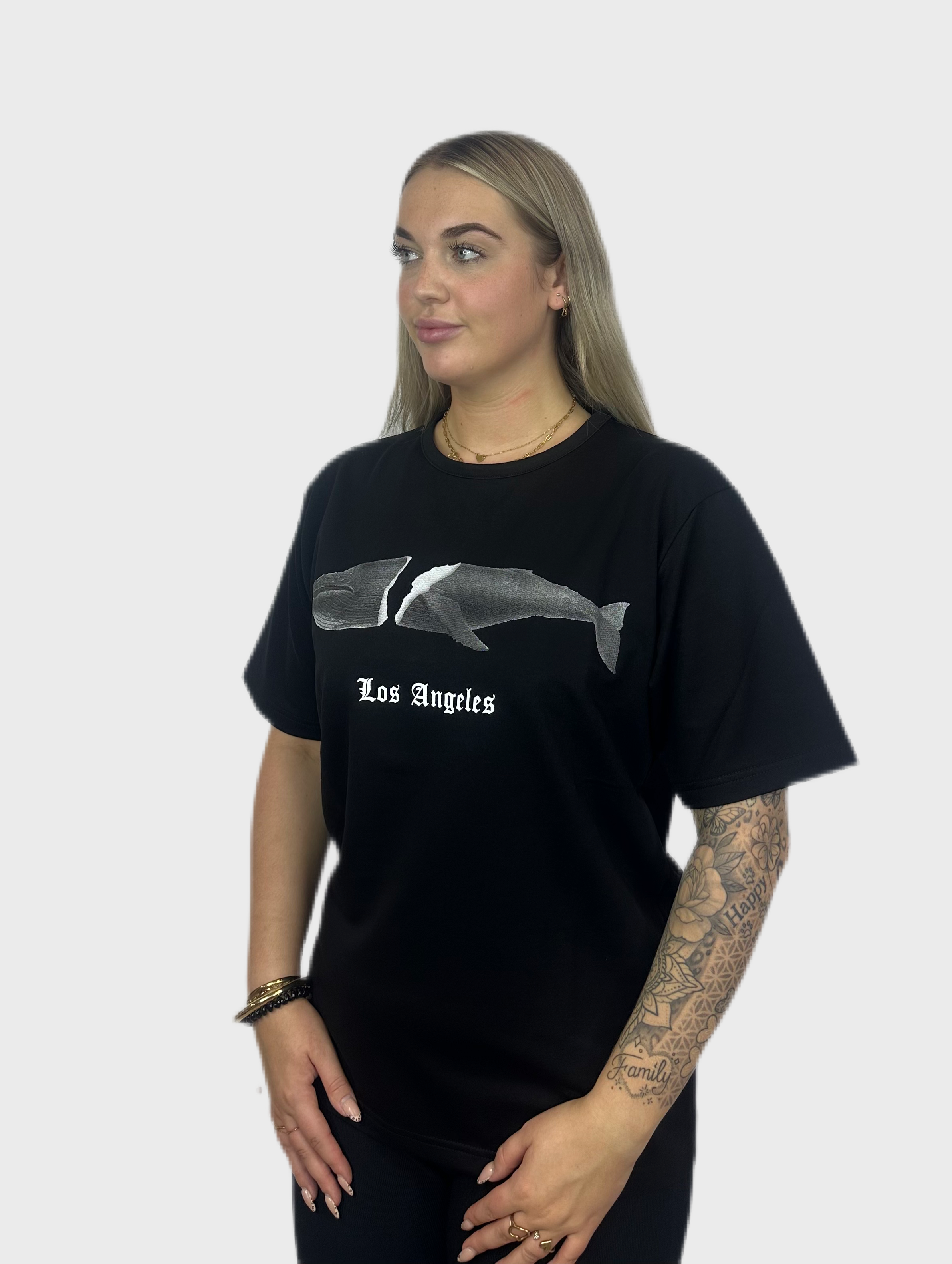 Los Angeles T-Shirt - Zwart