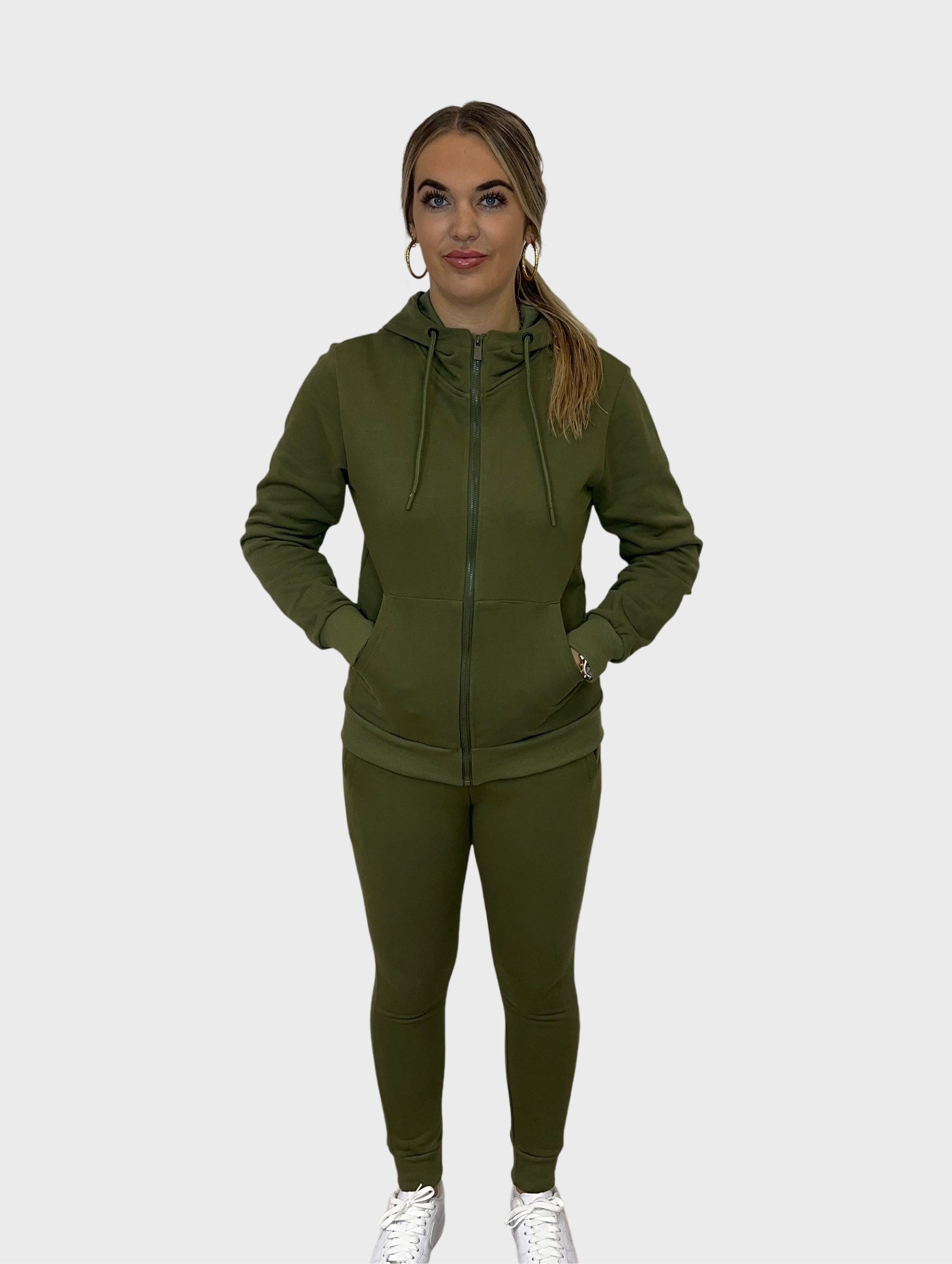 Comfy Vest Trainingspak - Army Groen