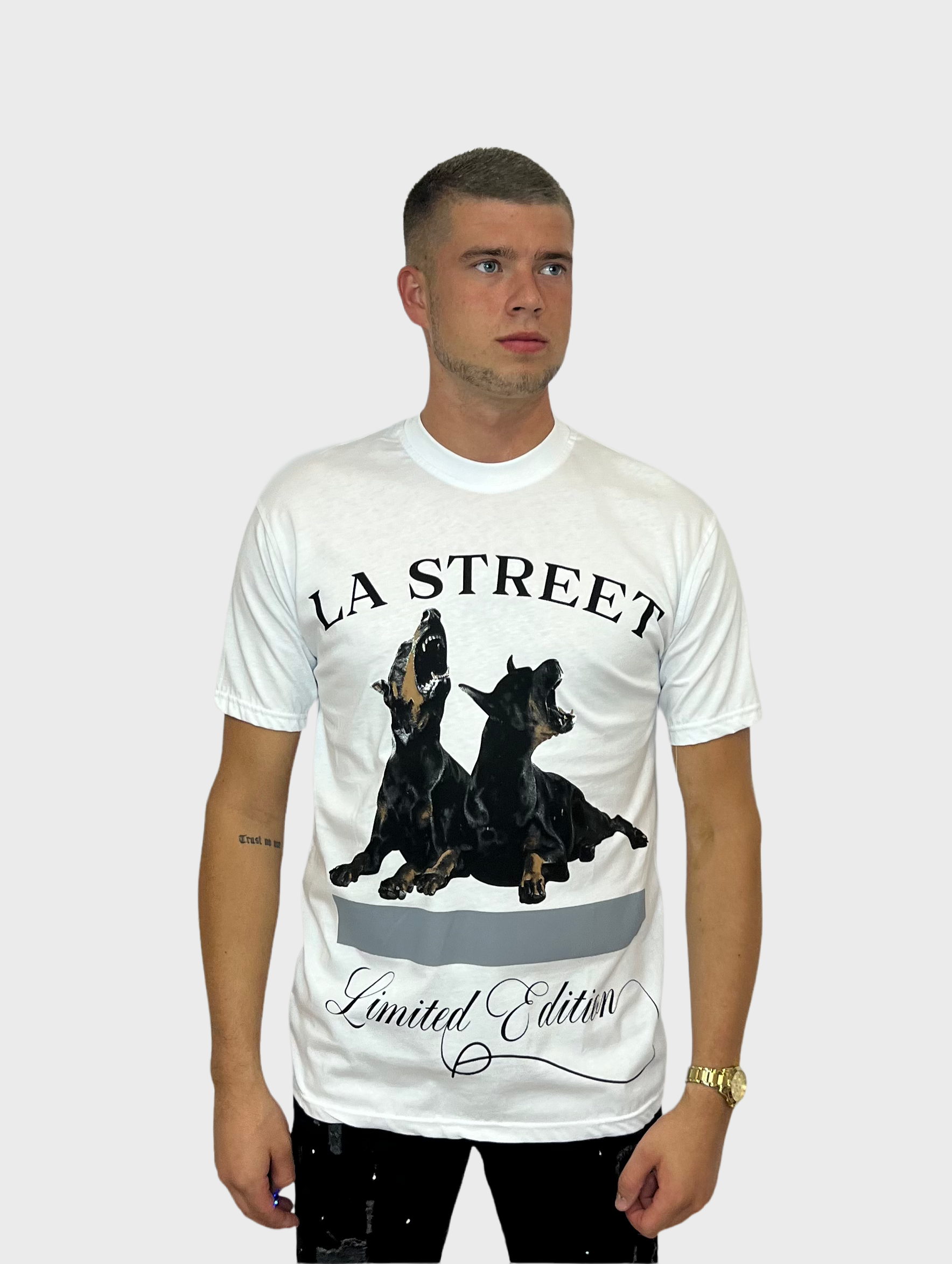 La Street T-Shirt - Wit