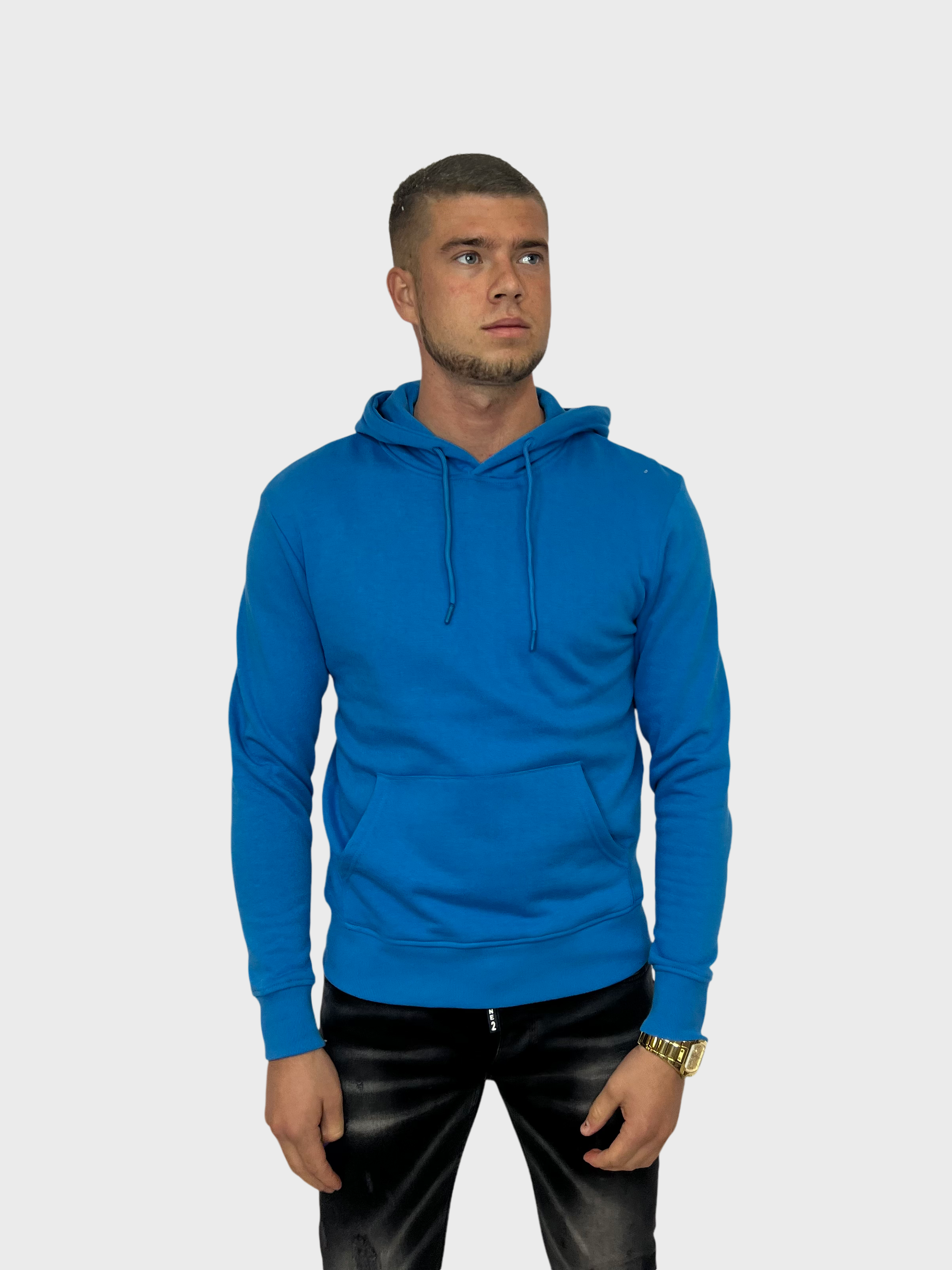 Basic Hoodie - Kobalt Blauw