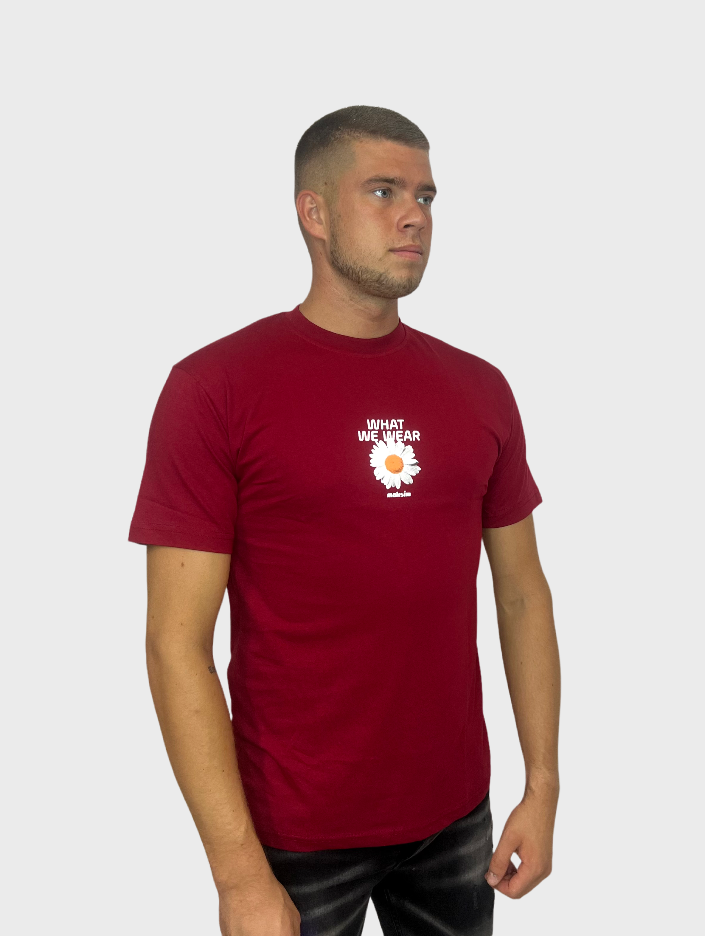 What We Wear T-Shirt - Rood