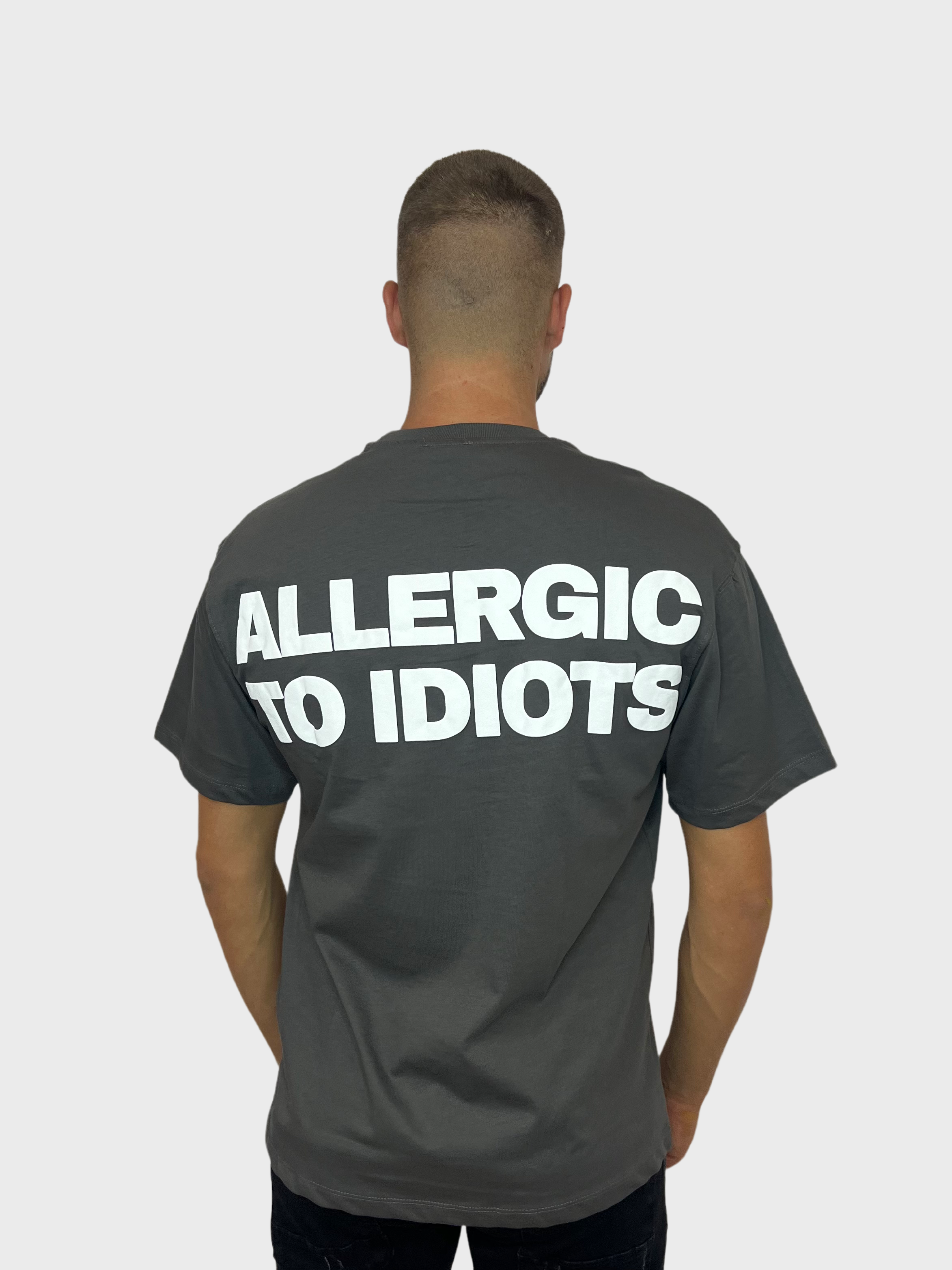 Allergic T-Shirt - Grijs