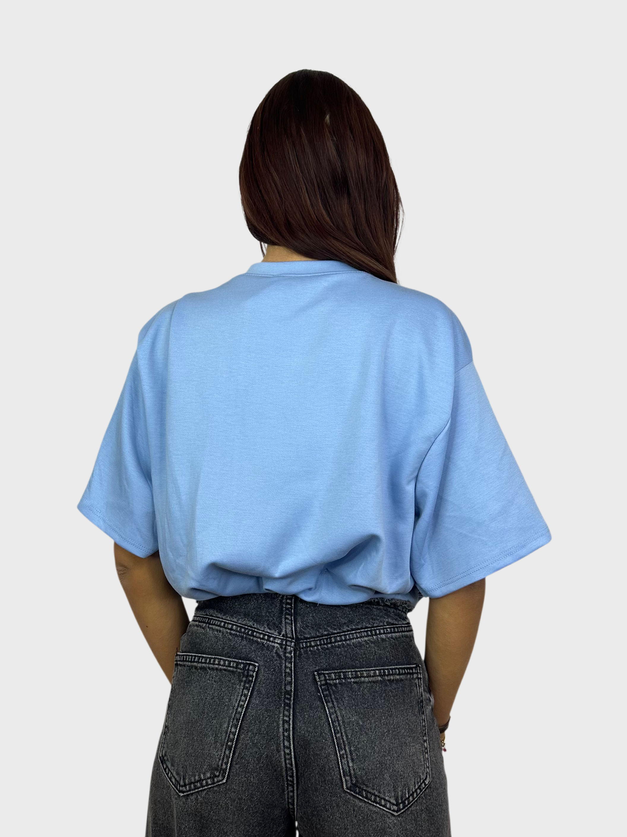 New York Top - Blauw