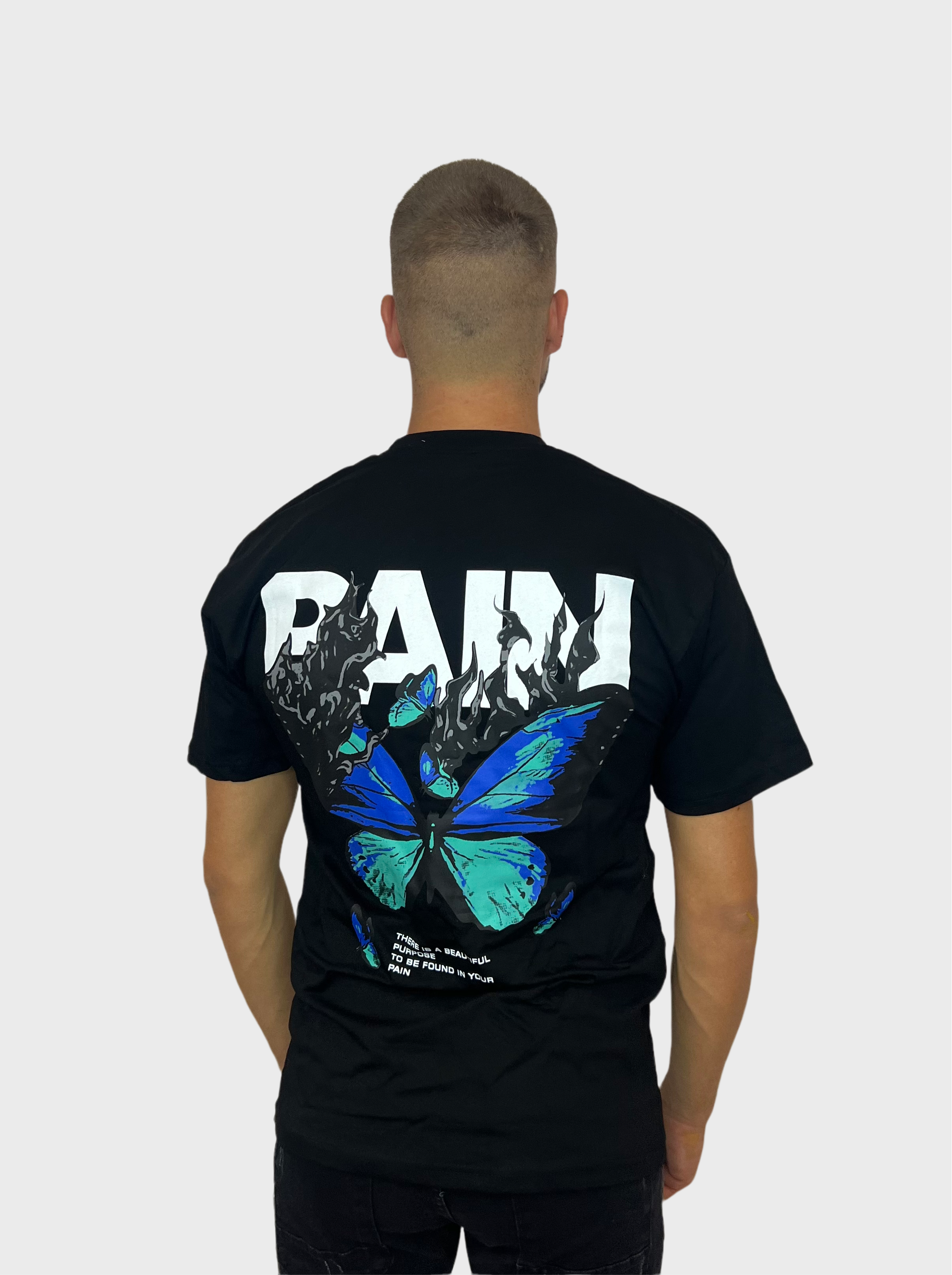 Pain T-Shirt - Zwart