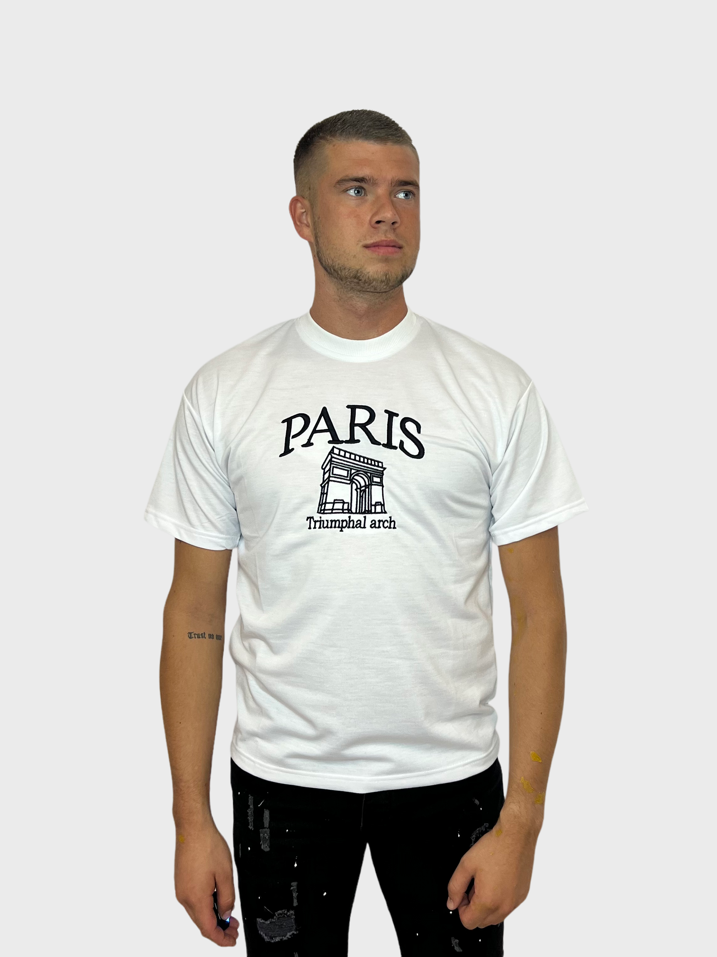 Paris Basic T-Shirt - Wit