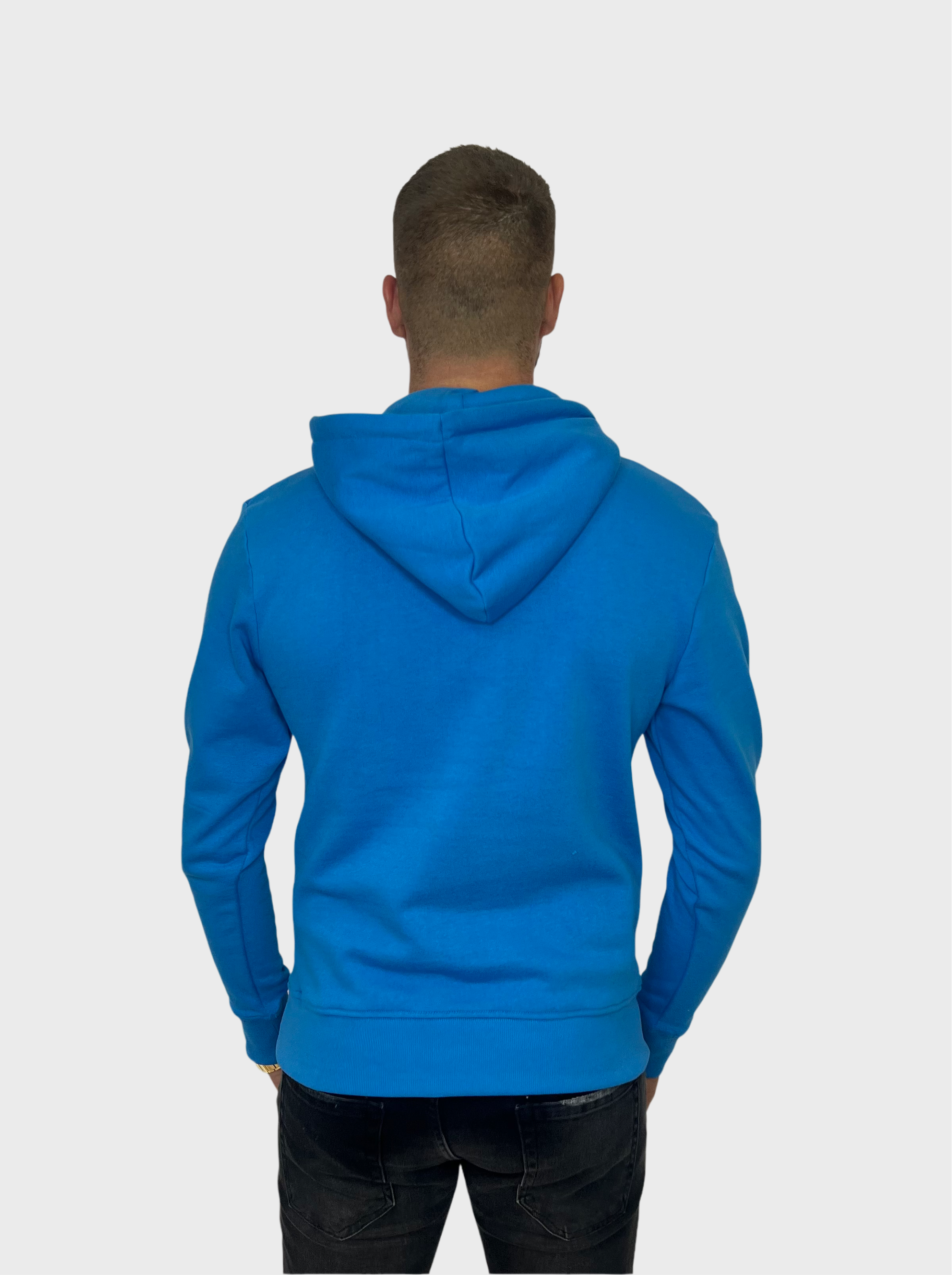 Basic Hoodie - Kobalt Blauw