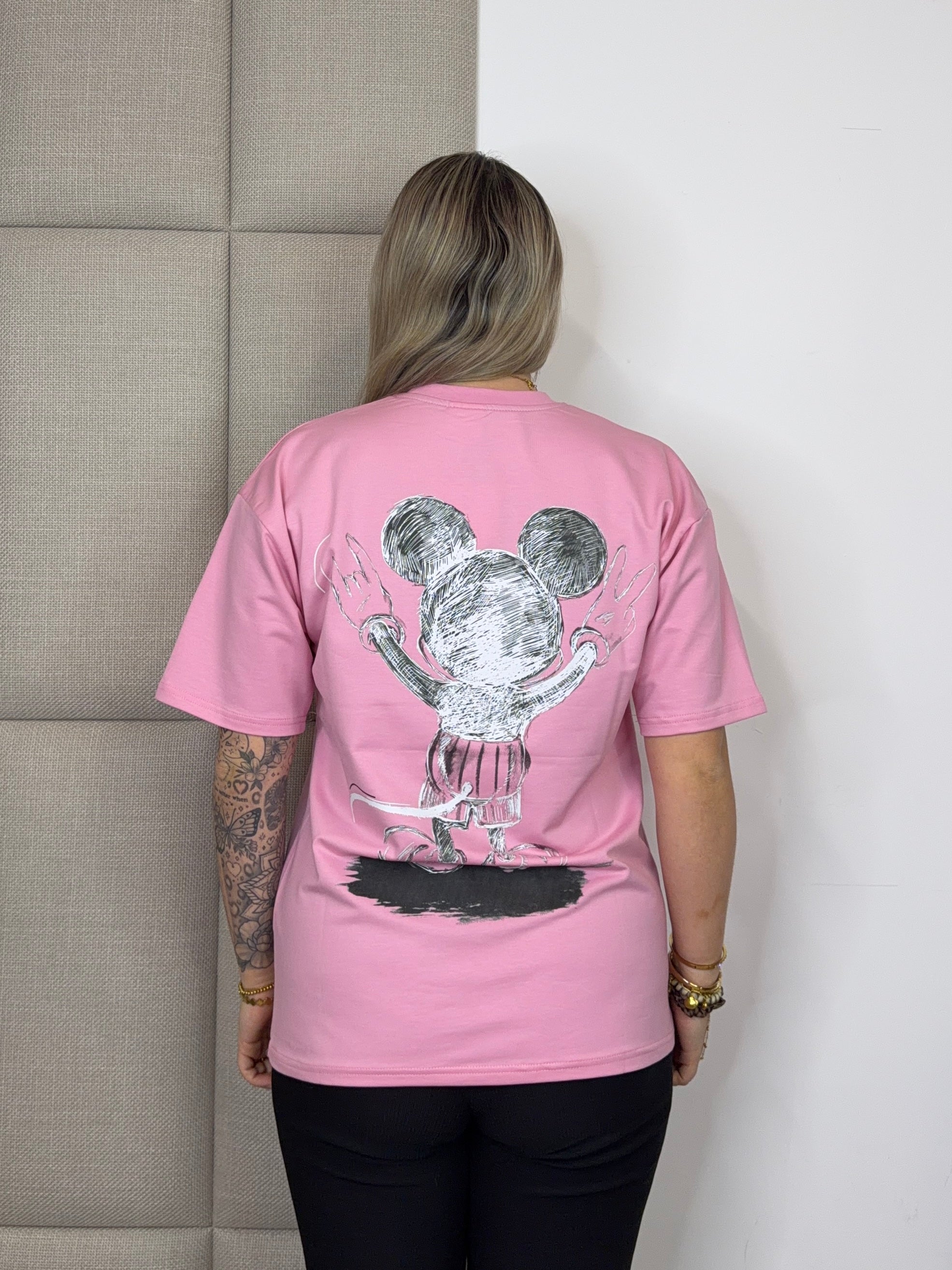 Usual Suspect T-Shirt - Roze