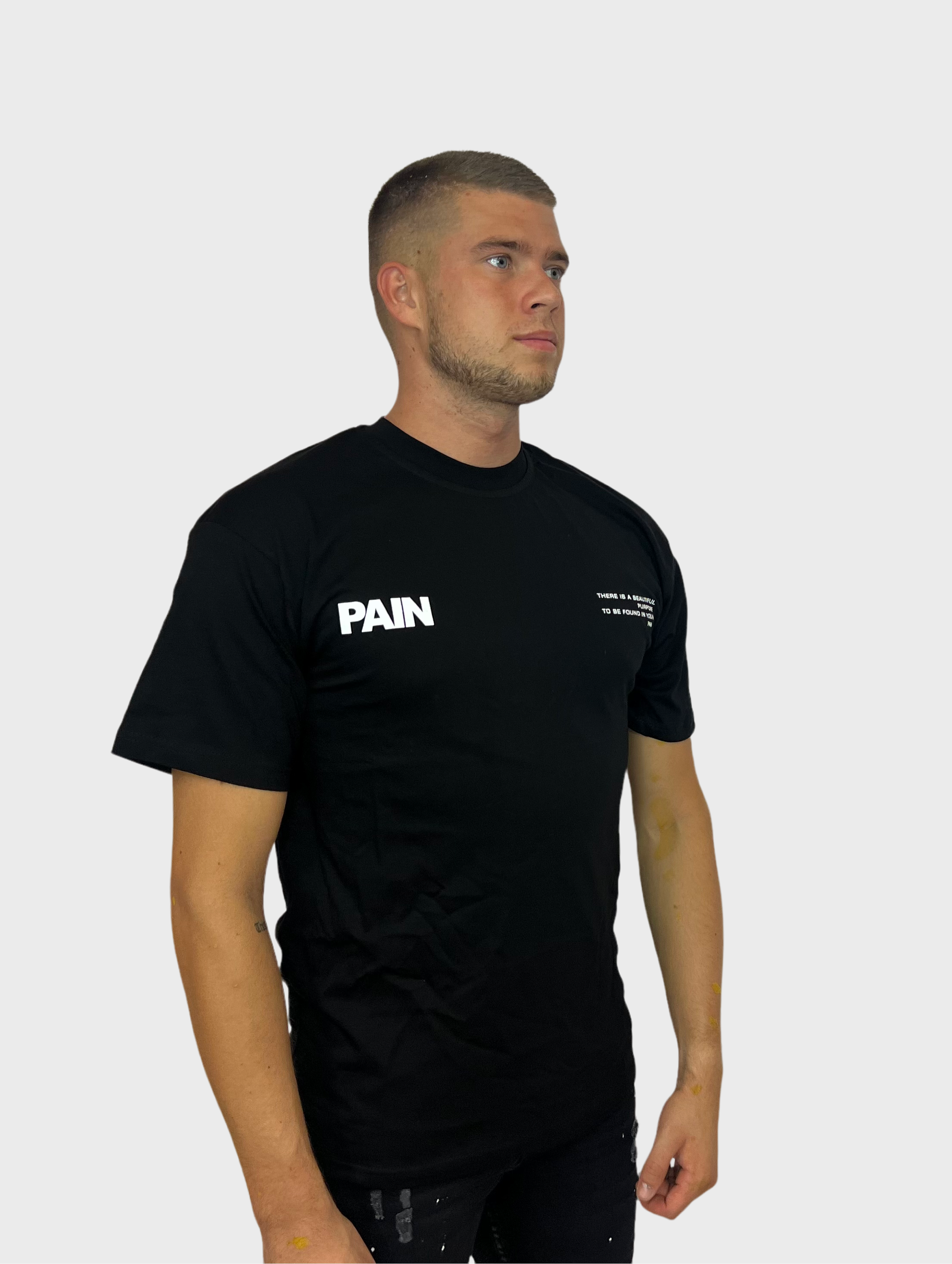 Pain T-Shirt - Zwart