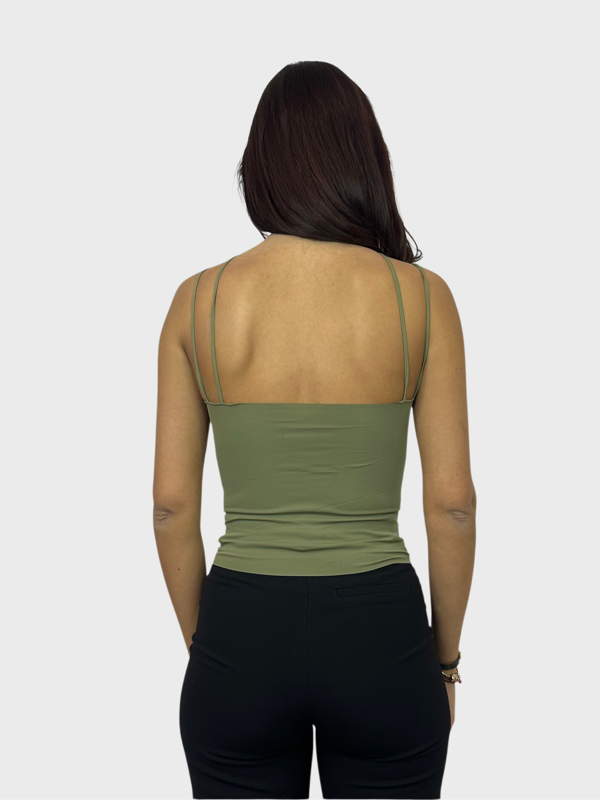 Minimal Chic Top - Army Groen