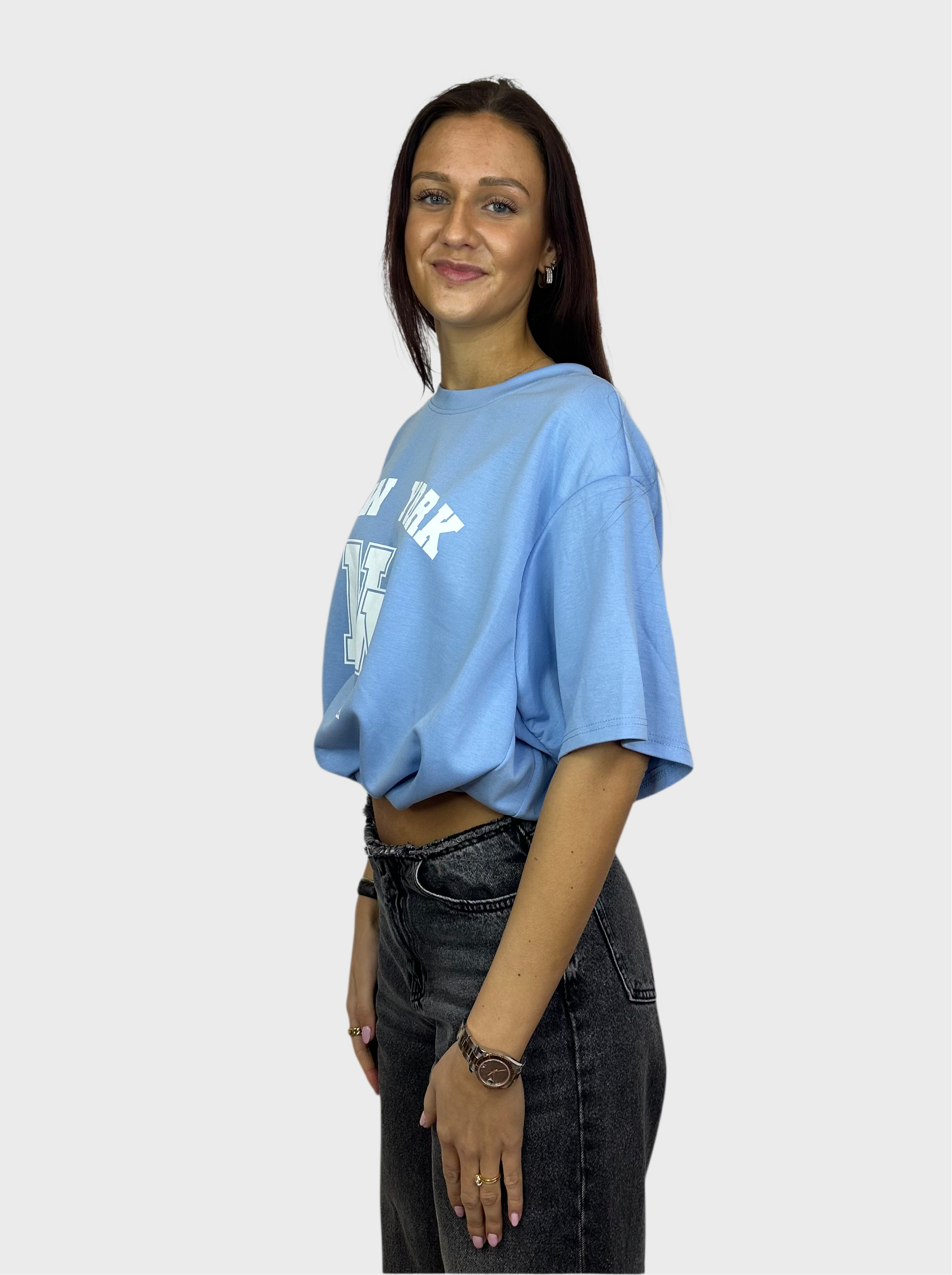 New York Top - Blauw