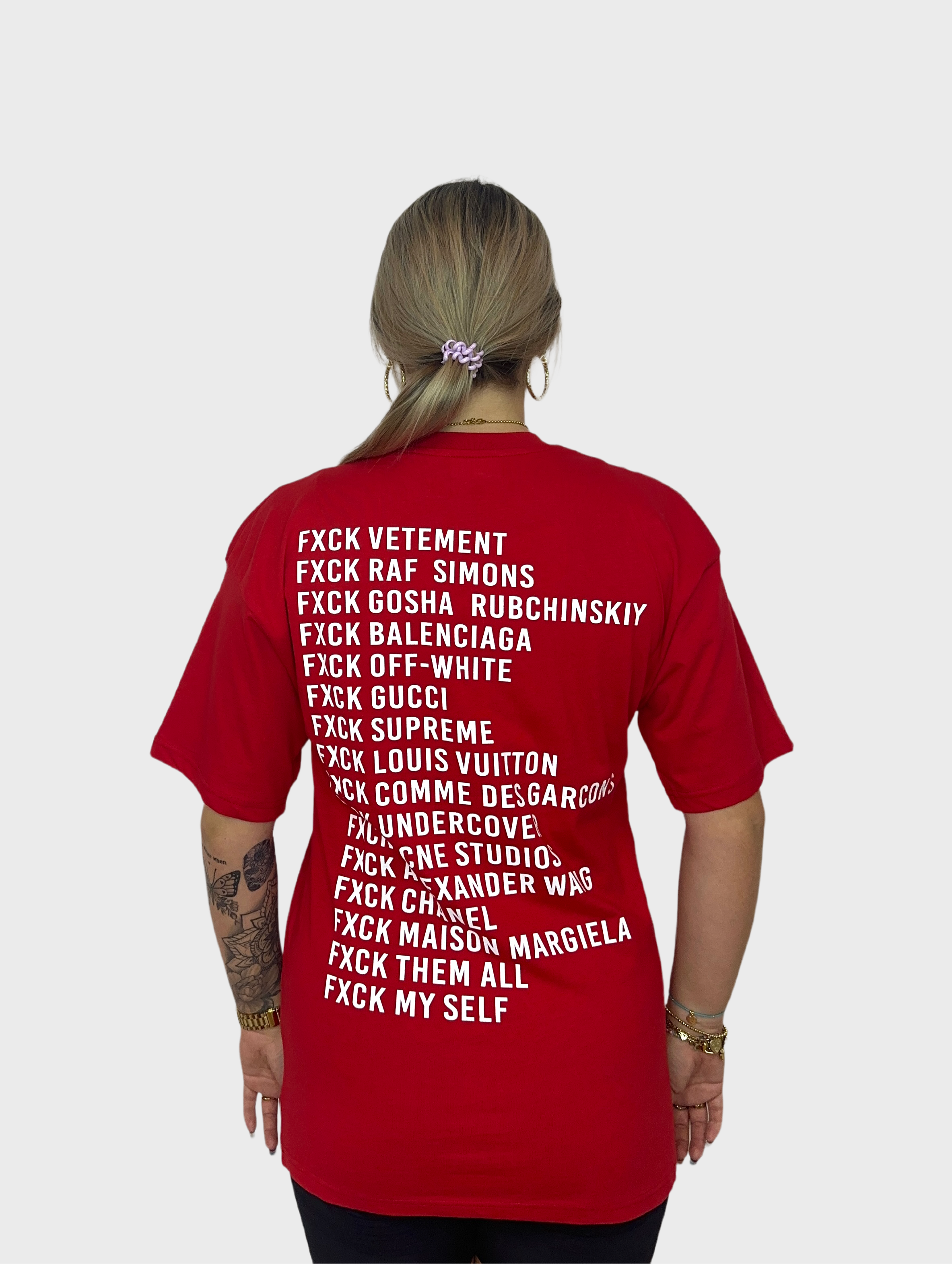 Fxck T-Shirt - Rood