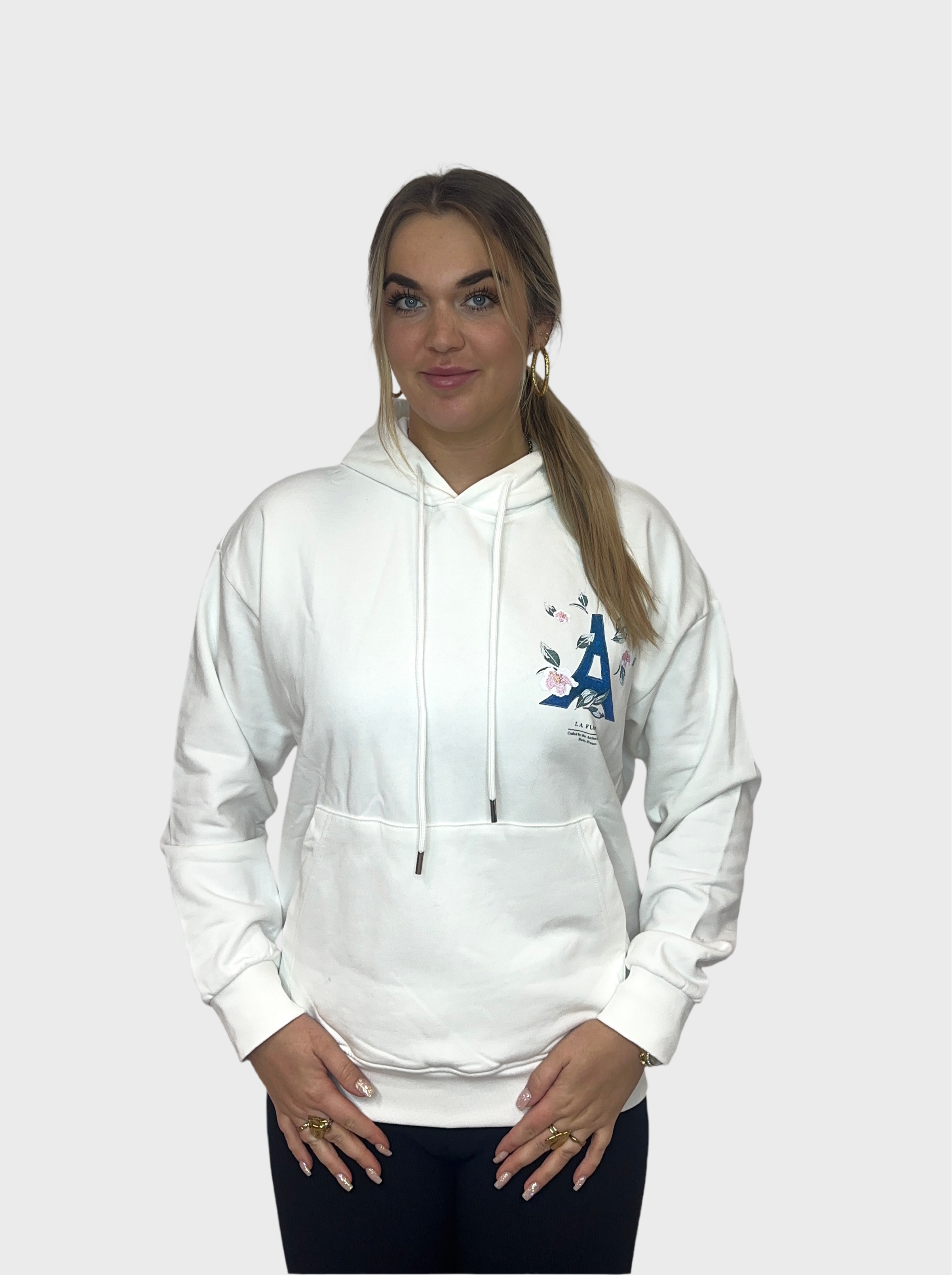 La Fleure Hoodie - Wit