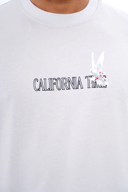 California Time T-Shirt - Grijs