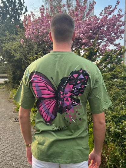 Butterfly T-Shirt - Groen