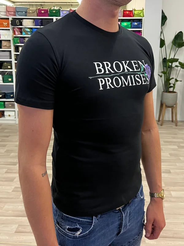 Broken Promises T-Shirt - Zwart