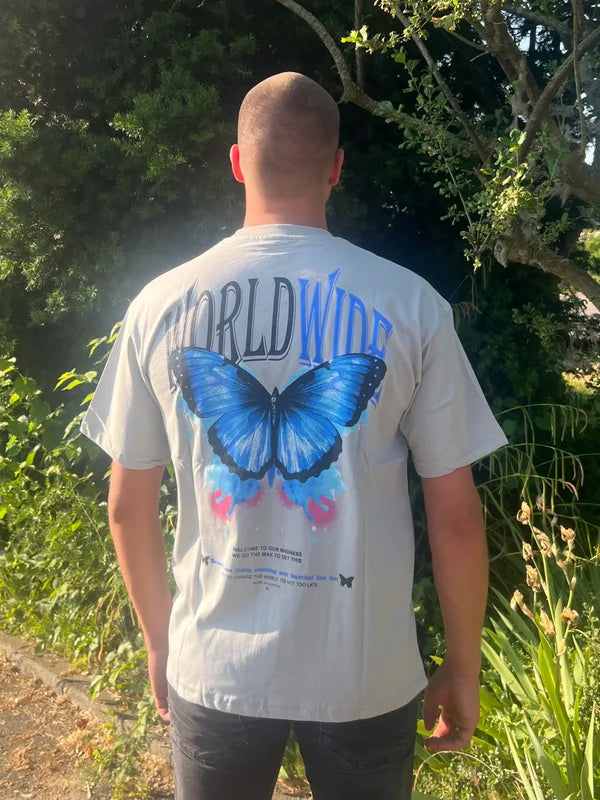 WorldFly T-Shirt - Grijs