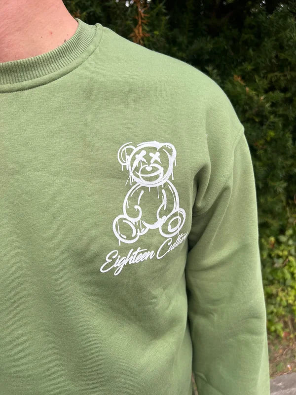 Teddy Smile Sweater - Groen