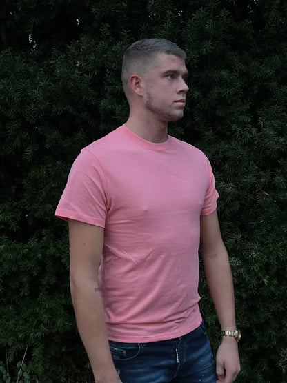 Basic T-Shirt - Roze Peach