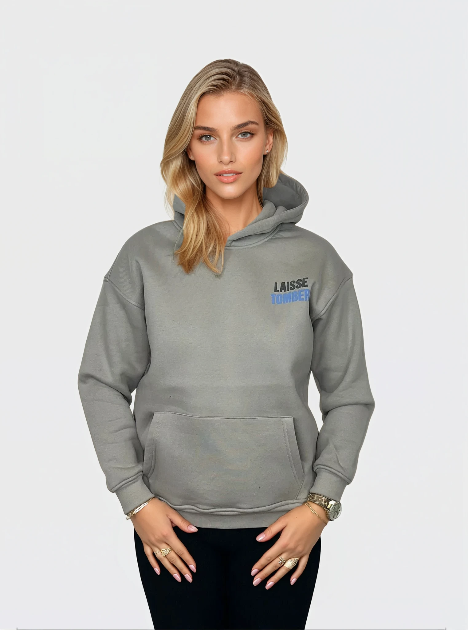 Laisse Tomber Hoodie - Beige