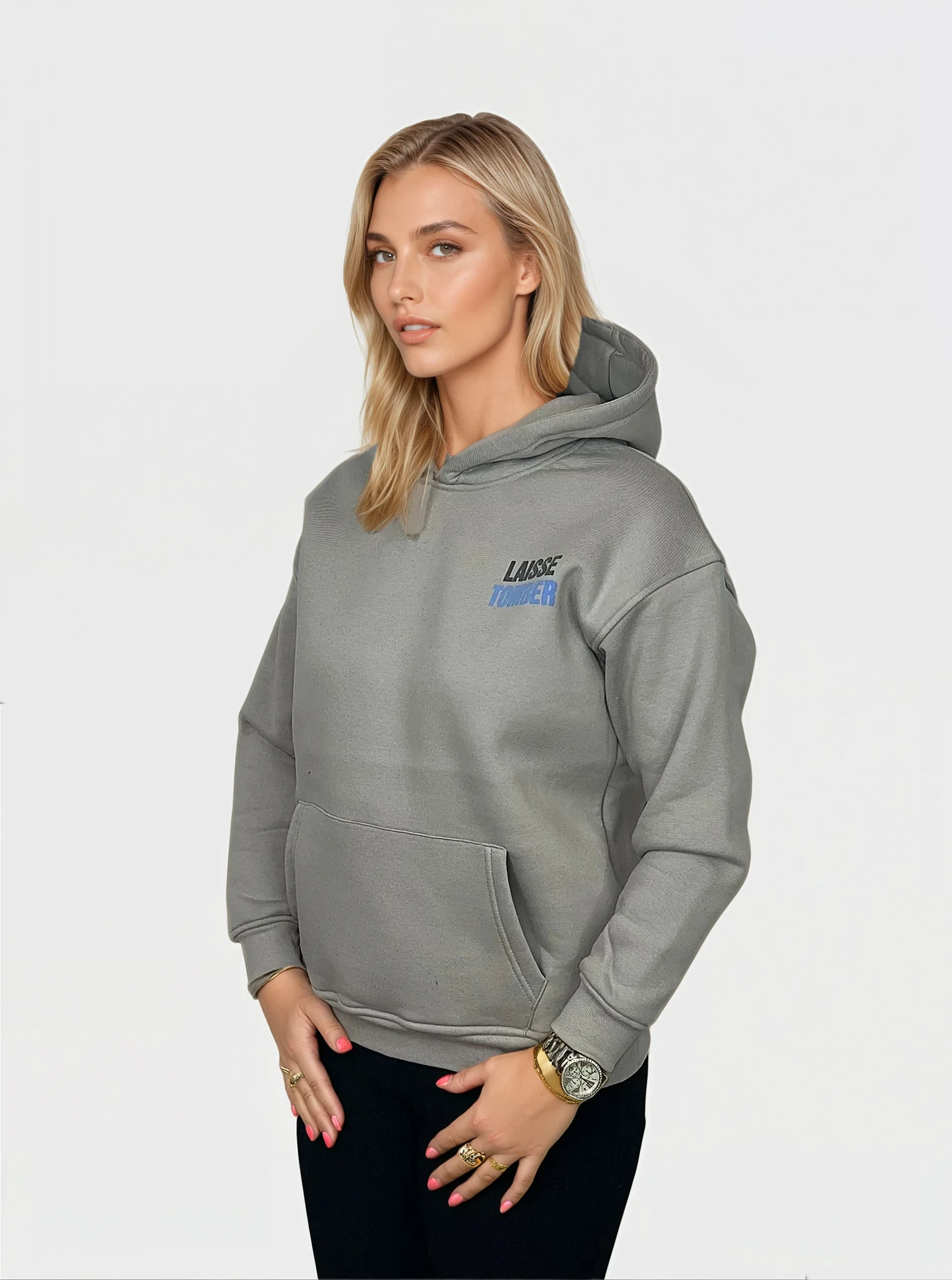 Laisse Tomber Hoodie - Beige