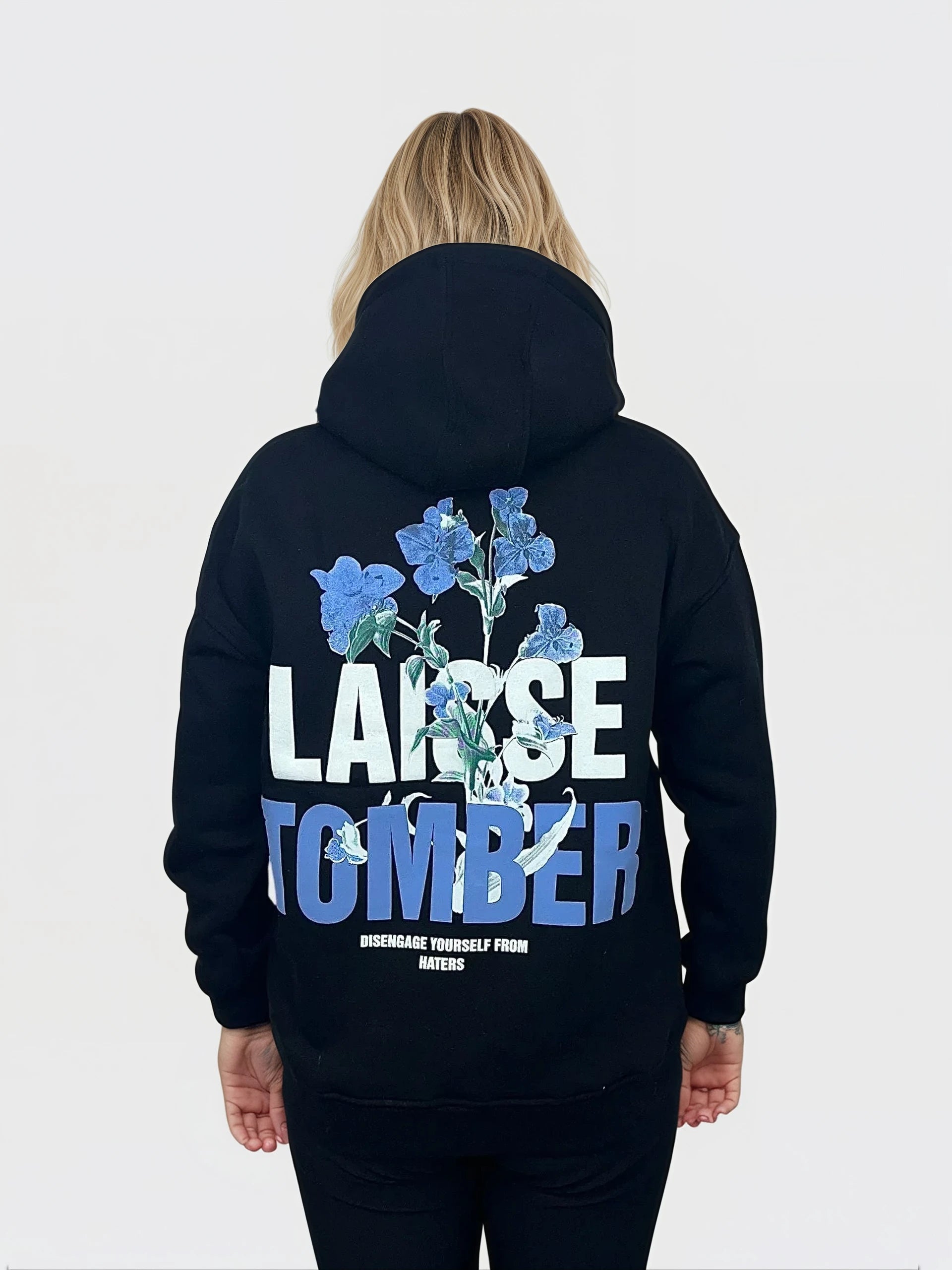 Laisse Tomber Hoodie - Zwart