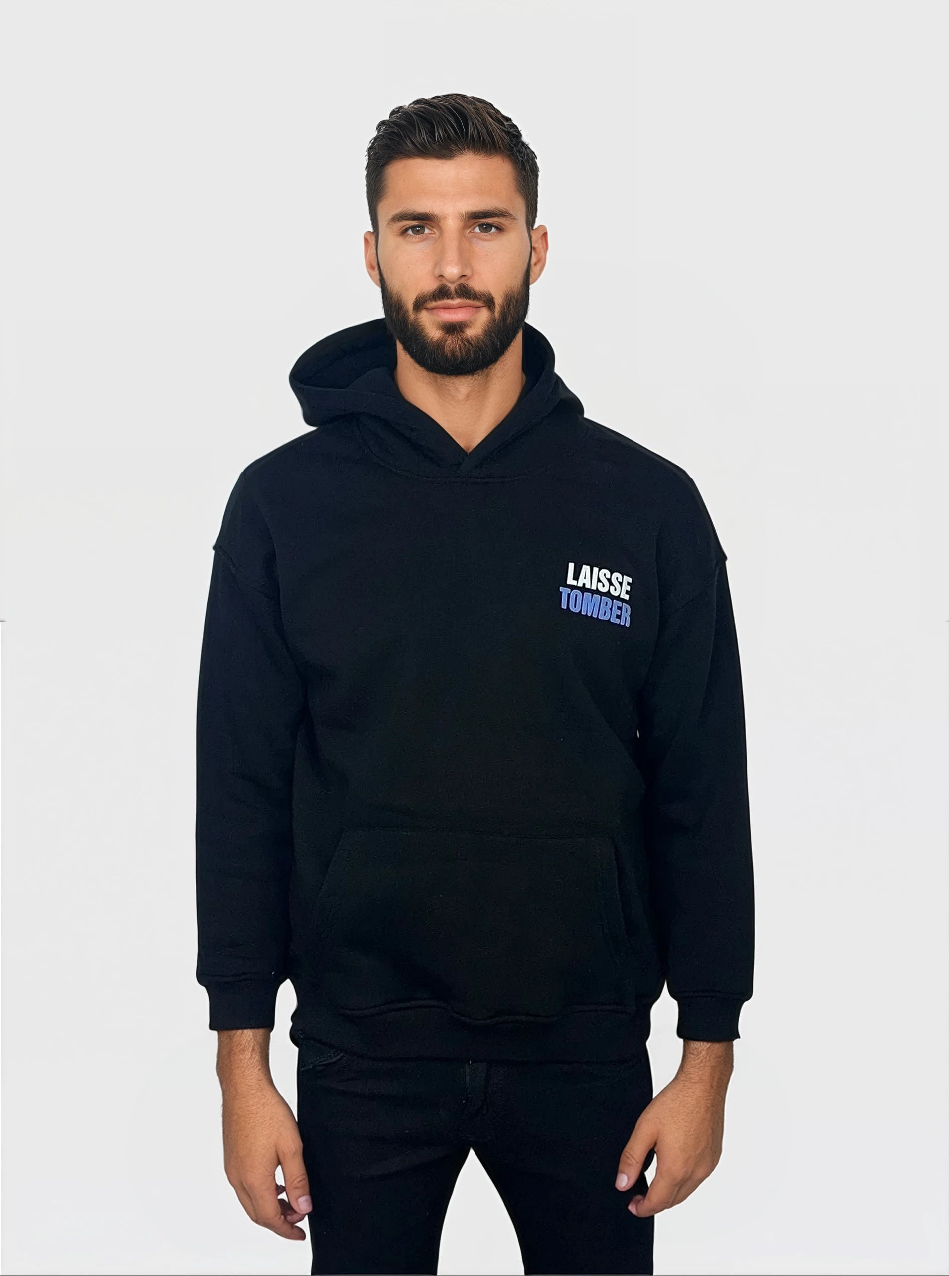 Laisse Tomber Hoodie - Zwart