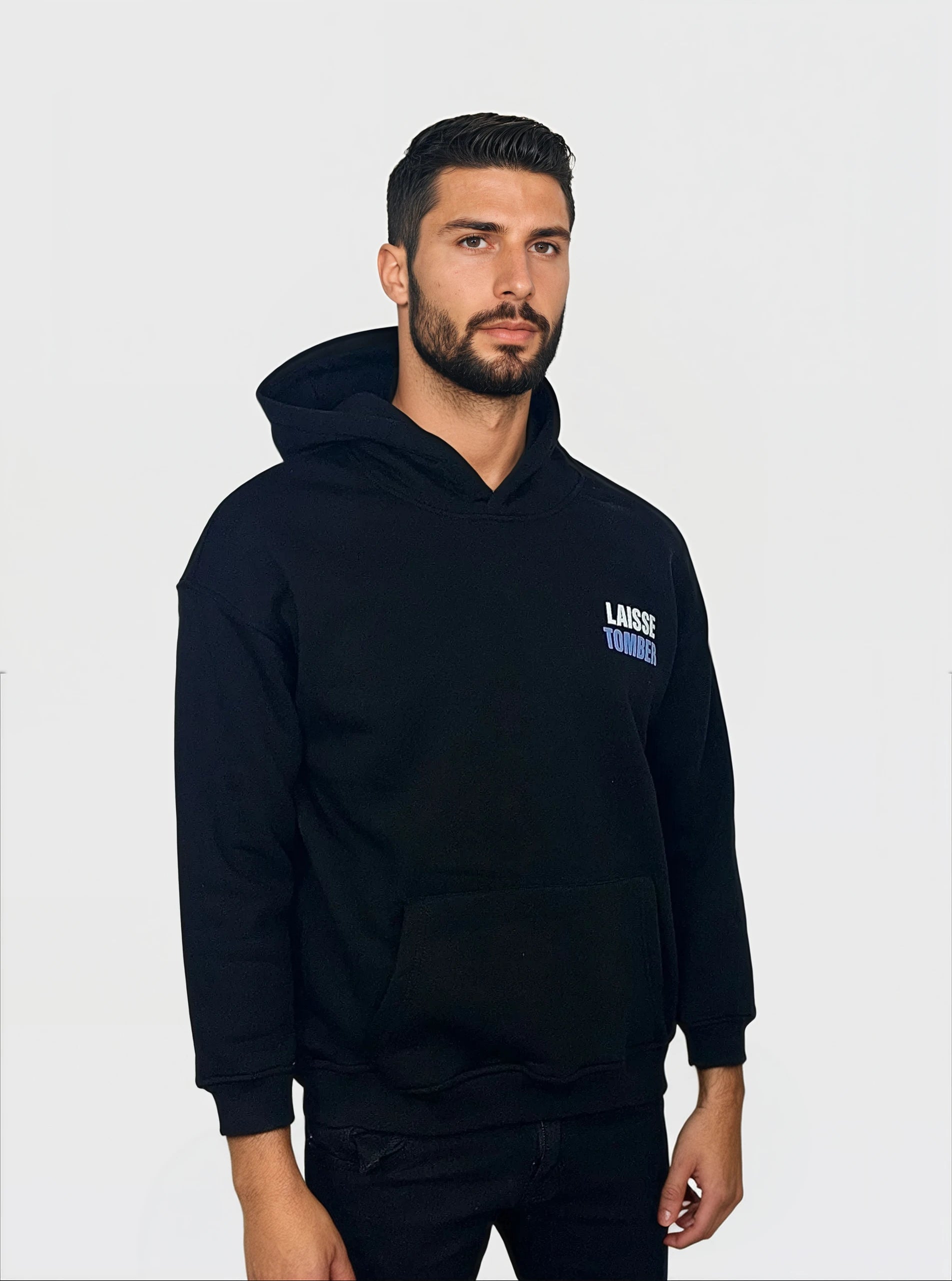 Laisse Tomber Hoodie - Zwart