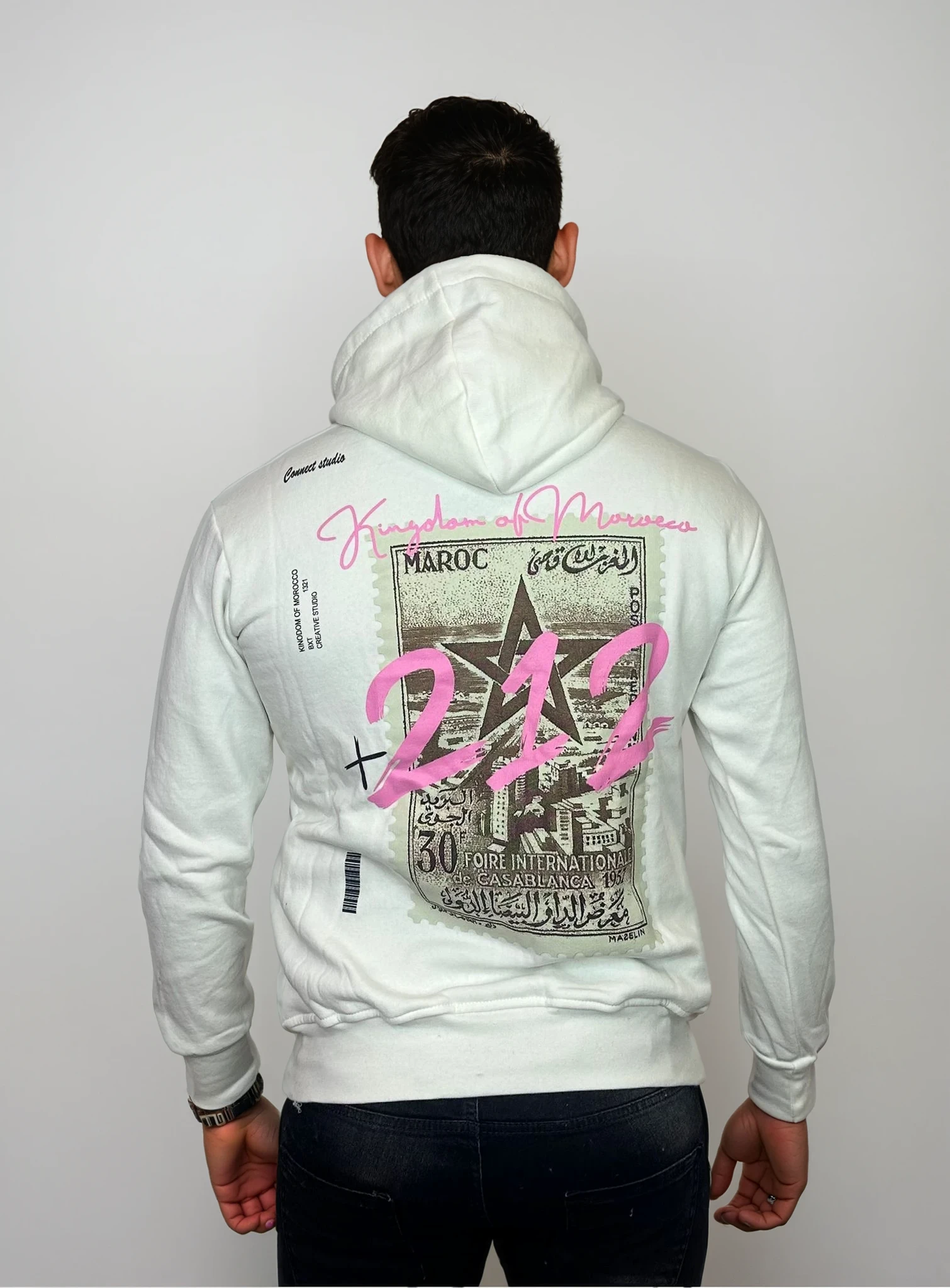 212 Hoodie - Wit
