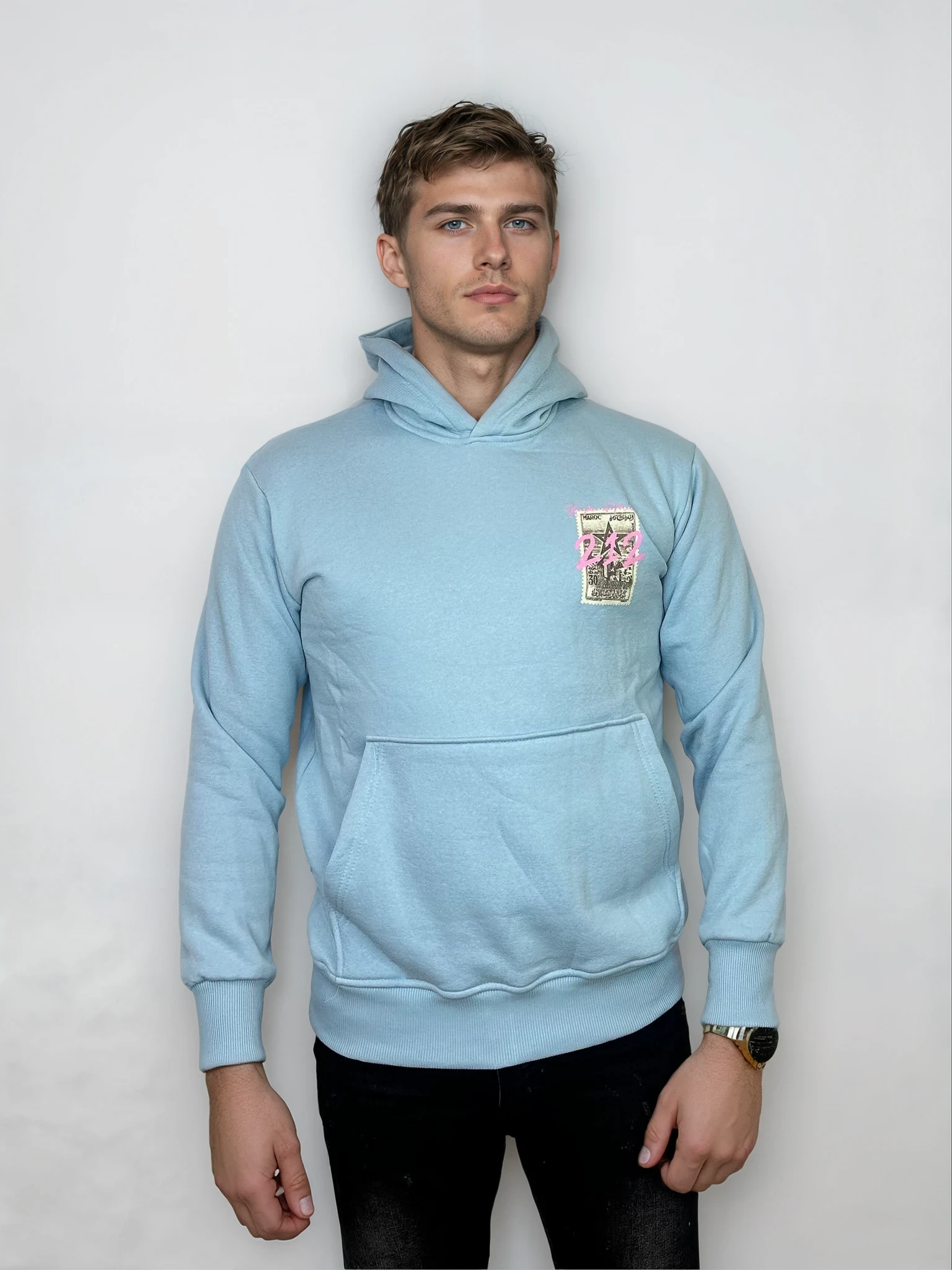 212 Hoodie - Blauw