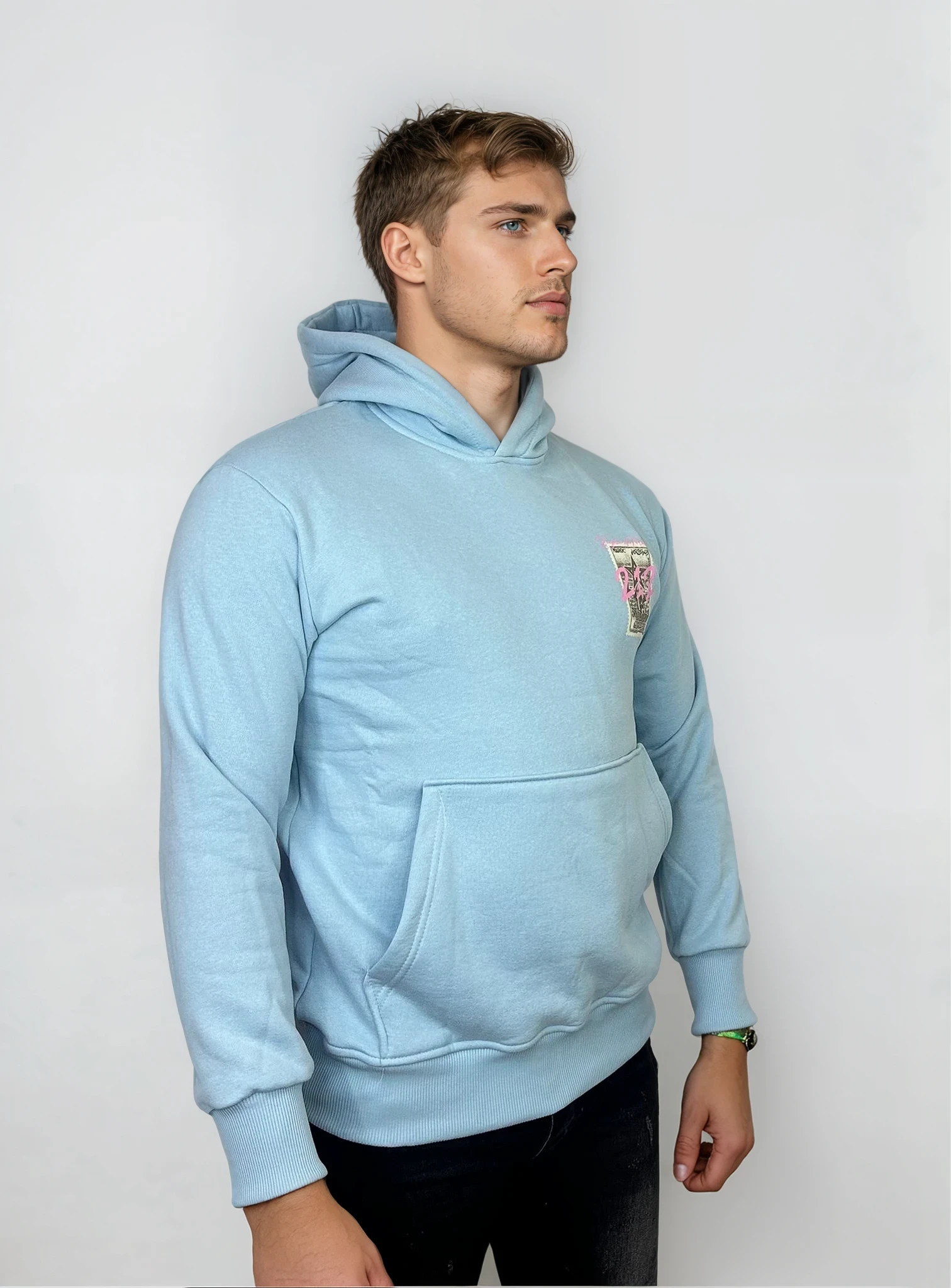 212 Hoodie - Blauw