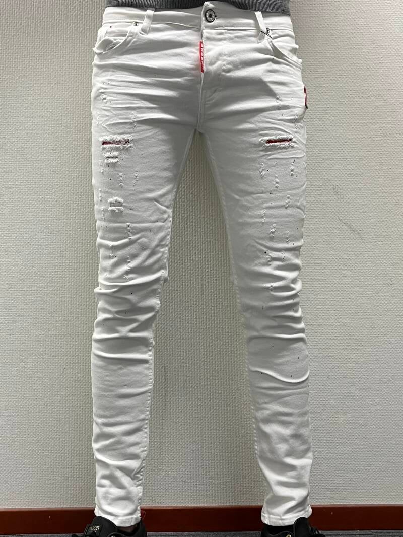 Whiteney Slim Fit Jean - Wit