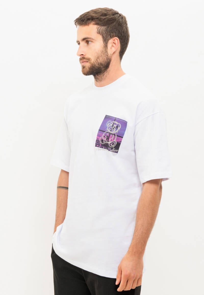 Teddy Smile T-Shirt - Wit